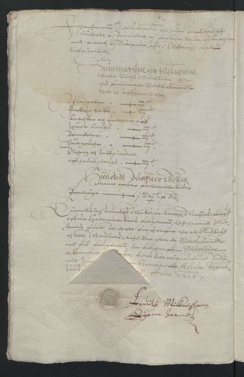 Rentekammeret inntil 1814, Reviderte regnskaper, Lensregnskaper, AV/RA-EA-5023/R/Rb/Rba/L0046: Akershus len, 1617-1618