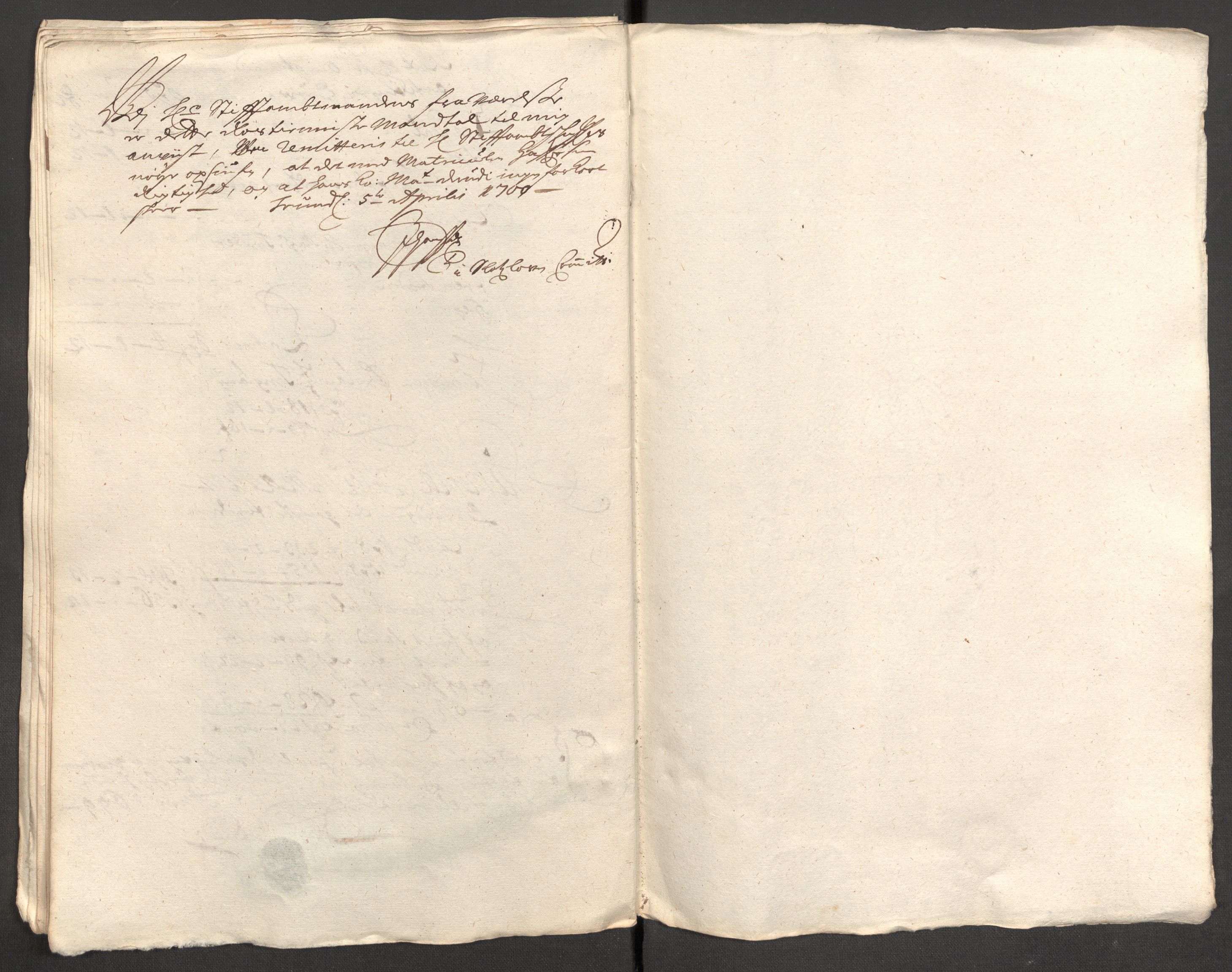 Rentekammeret inntil 1814, Reviderte regnskaper, Fogderegnskap, RA/EA-4092/R57/L3853: Fogderegnskap Fosen, 1698-1699, s. 312