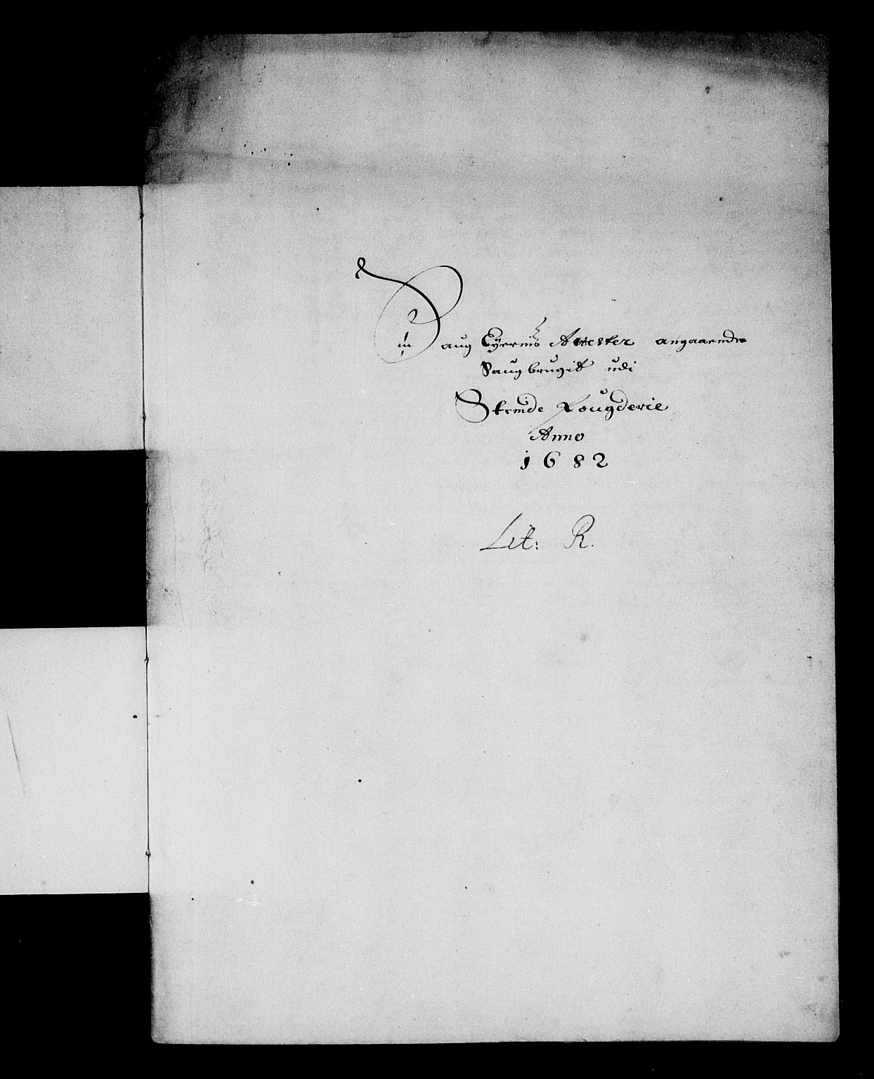 Rentekammeret inntil 1814, Reviderte regnskaper, Stiftamtstueregnskaper, Trondheim stiftamt og Nordland amt, AV/RA-EA-6044/R/Rg/L0066: Trondheim stiftamt og Nordland amt, 1682