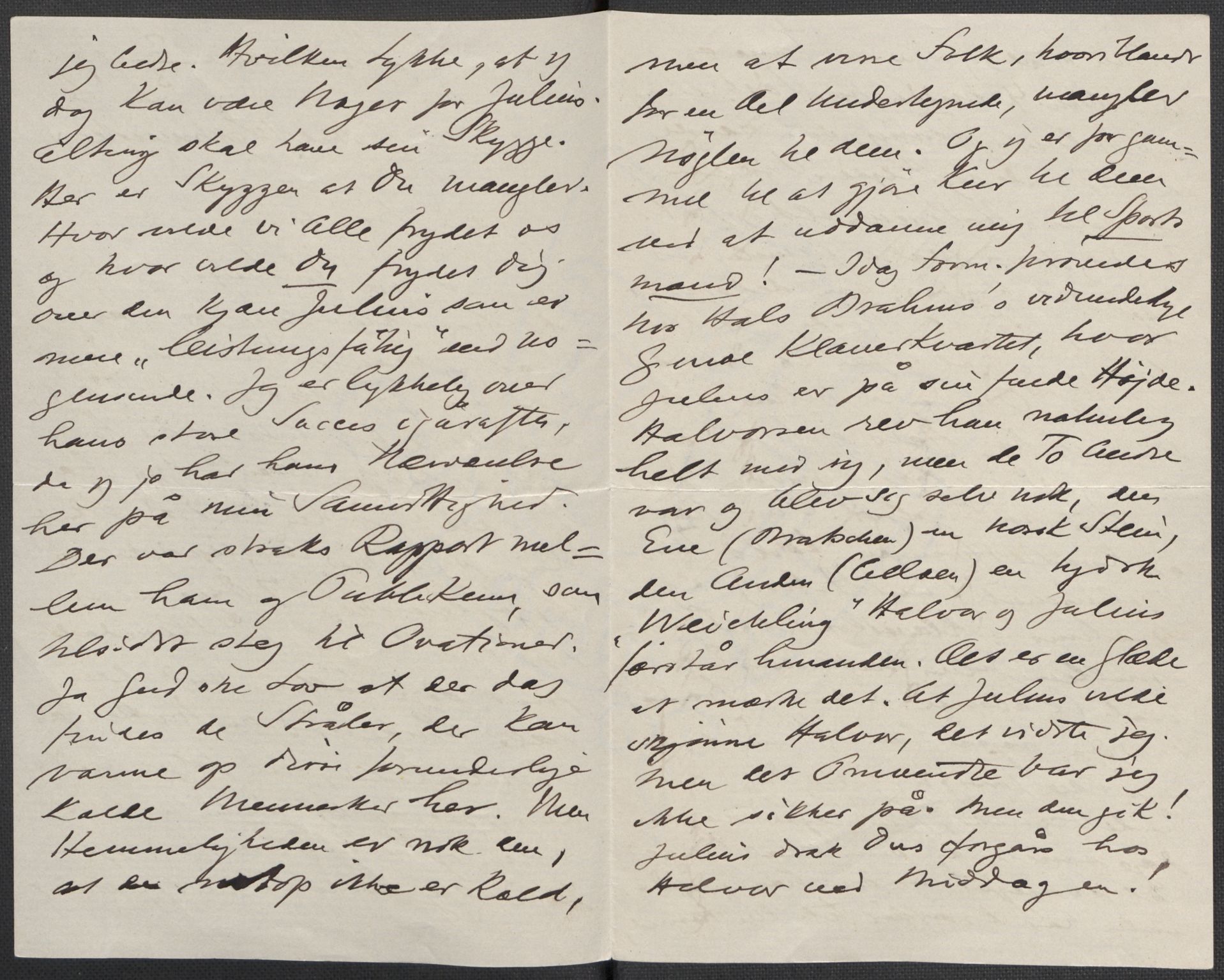 Beyer, Frants, RA/PA-0132/F/L0001: Brev fra Edvard Grieg til Frantz Beyer og "En del optegnelser som kan tjene til kommentar til brevene" av Marie Beyer, 1872-1907, s. 876