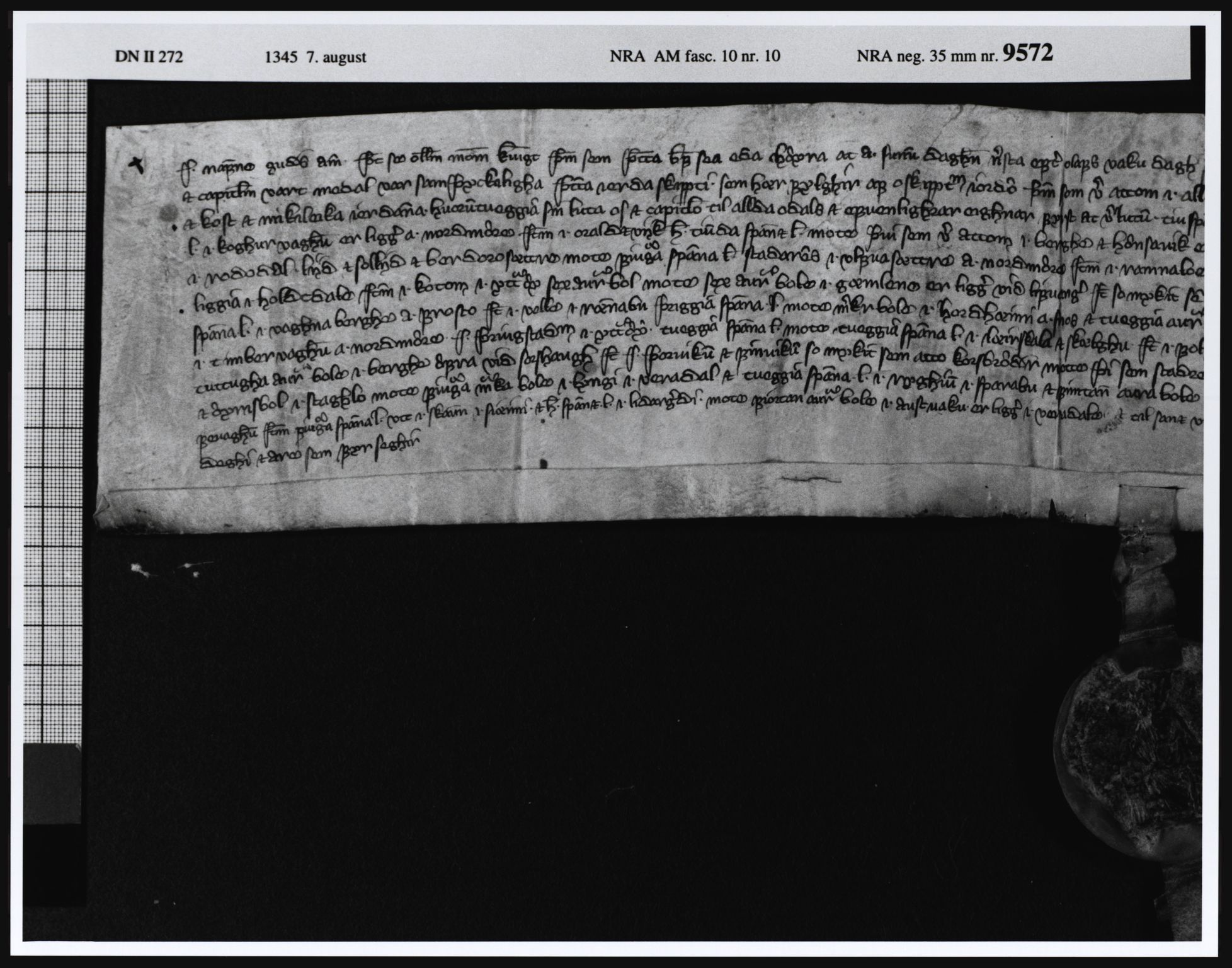 Riksarkivets diplomsamling, AV/RA-EA-5965/F05/L0033: NRA AM fasc. 10 nr. 10-14, 1345-1347, s. 5