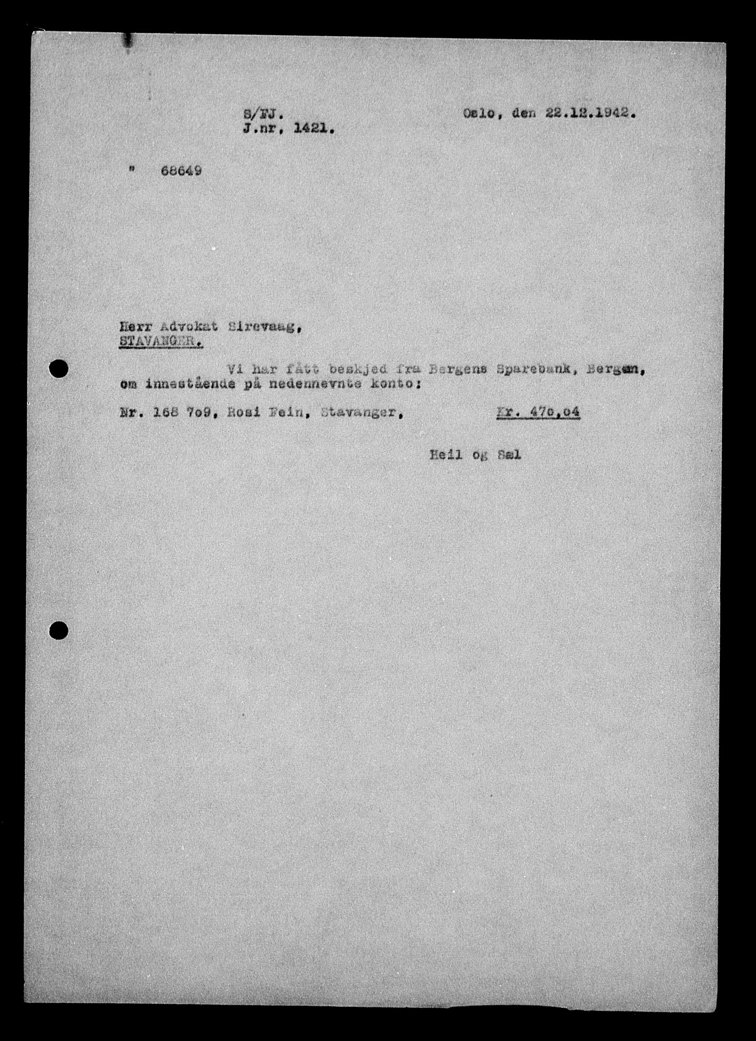 Justisdepartementet, Tilbakeføringskontoret for inndratte formuer, AV/RA-S-1564/H/Hc/Hcd/L0995: --, 1945-1947, s. 235