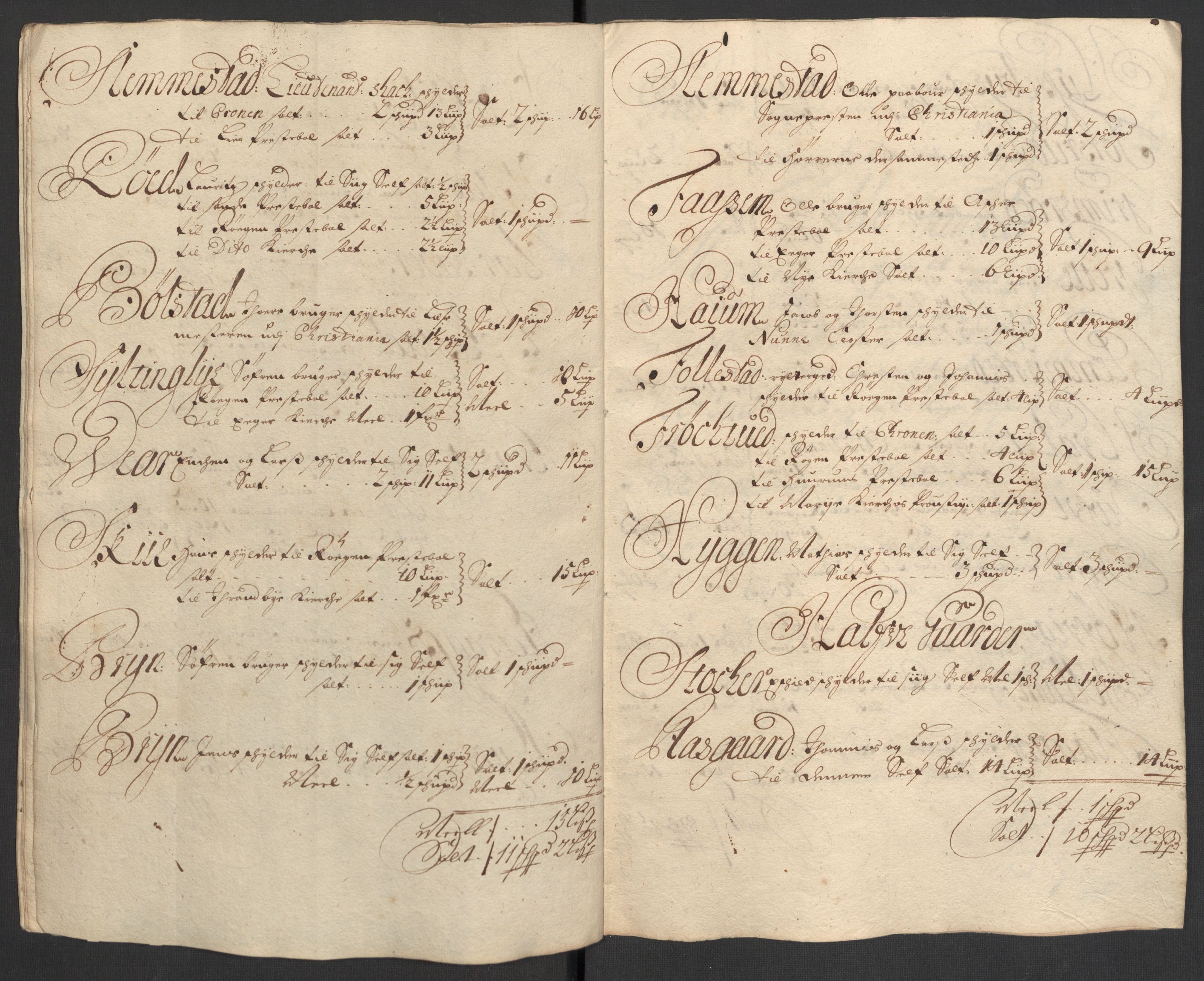 Rentekammeret inntil 1814, Reviderte regnskaper, Fogderegnskap, AV/RA-EA-4092/R30/L1695: Fogderegnskap Hurum, Røyken, Eiker og Lier, 1697, s. 149