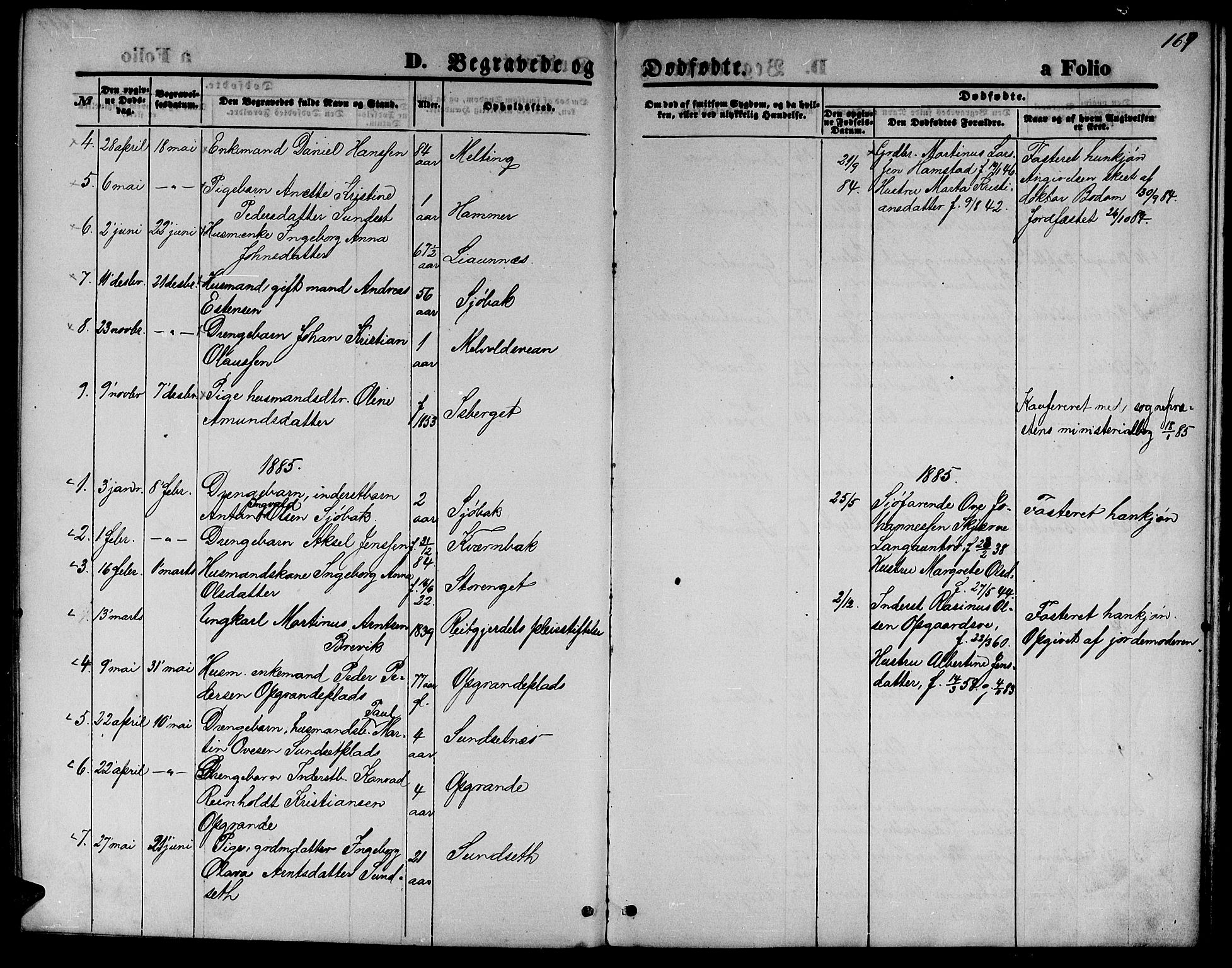Ministerialprotokoller, klokkerbøker og fødselsregistre - Nord-Trøndelag, AV/SAT-A-1458/733/L0326: Klokkerbok nr. 733C01, 1871-1887, s. 167
