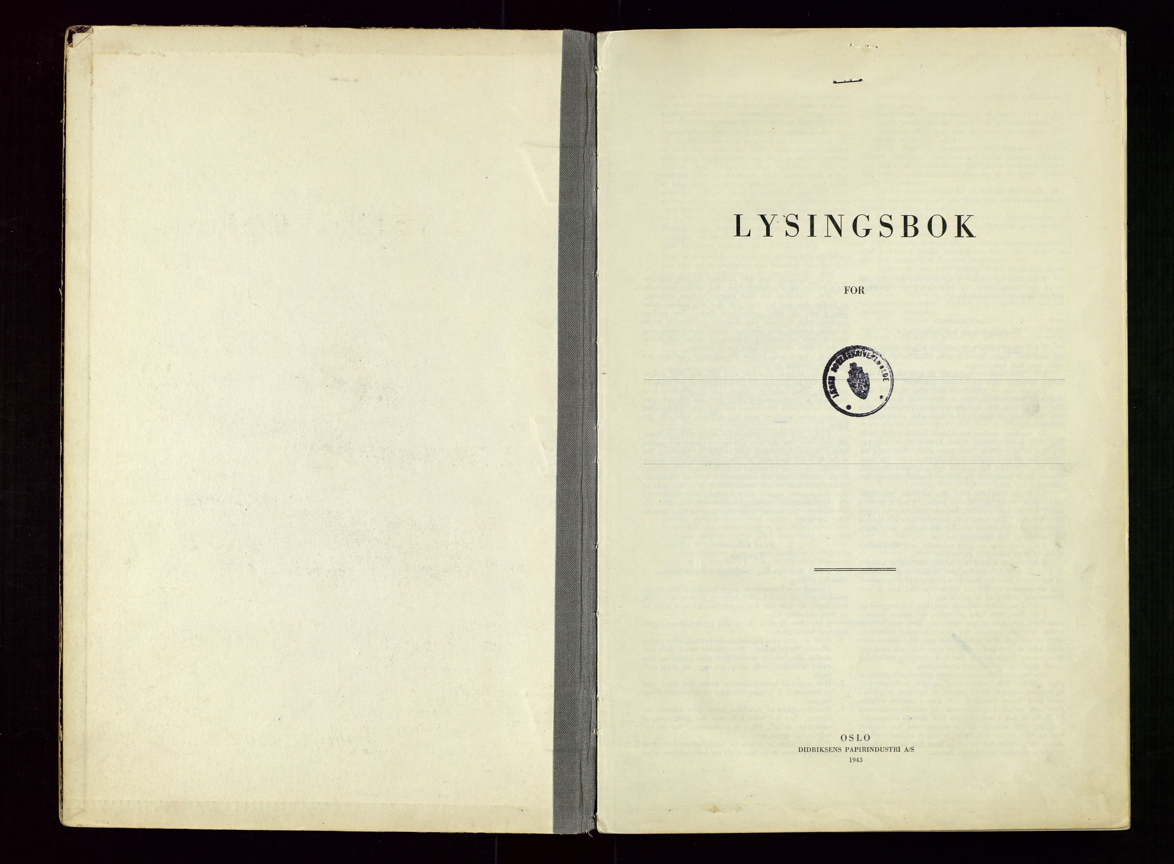 Sandnes sorenskriveri, SAST/A-100312/02/I/Ic/L0001: Vigsel (Lysingsbok), 1944-1954