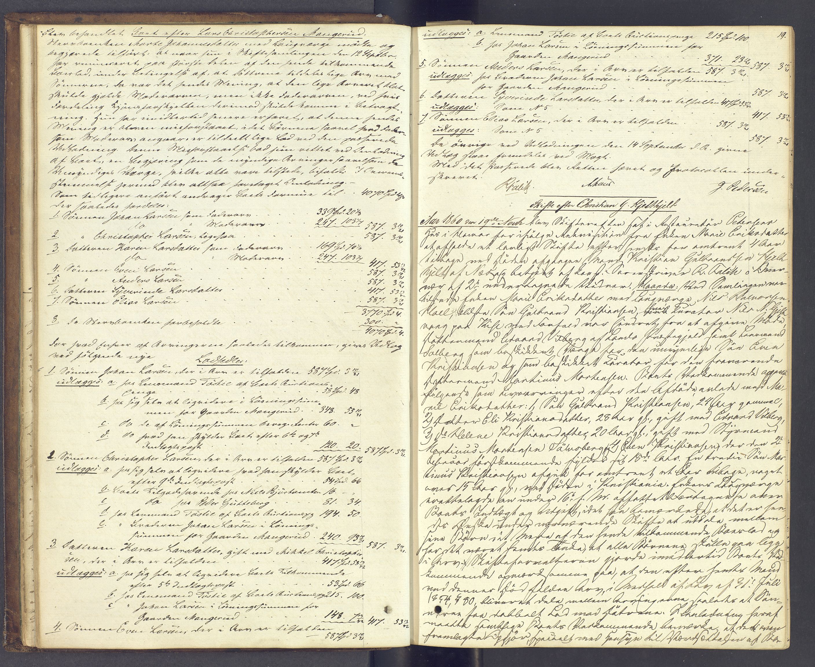 Nord-Hedmark sorenskriveri, AV/SAH-TING-012/J/Ja/L0013: Skifteprotokoll, 1860-1867, s. 18b-19a