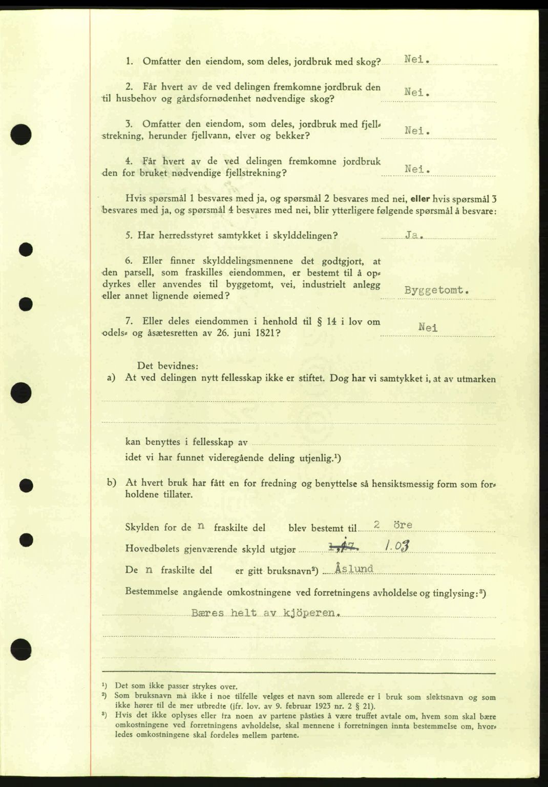 Idd og Marker sorenskriveri, AV/SAO-A-10283/G/Gb/Gbb/L0007: Pantebok nr. A7, 1944-1945, Dagboknr: 844/1945