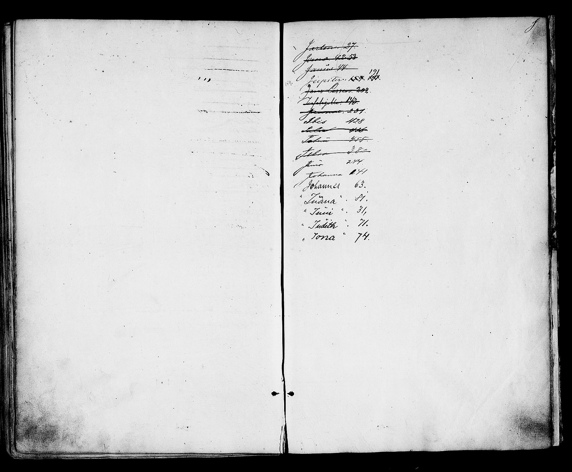 Arendal tollsted, SAK/1351-0003/H/Ha/L0642: Protokoll over utleverte nasjonalitetsbevis, 1864-1874, s. 445