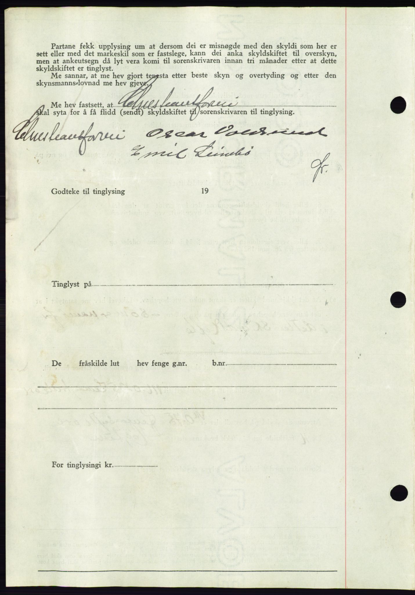 Søre Sunnmøre sorenskriveri, AV/SAT-A-4122/1/2/2C/L0071: Pantebok nr. 65, 1941-1941, Dagboknr: 791/1941