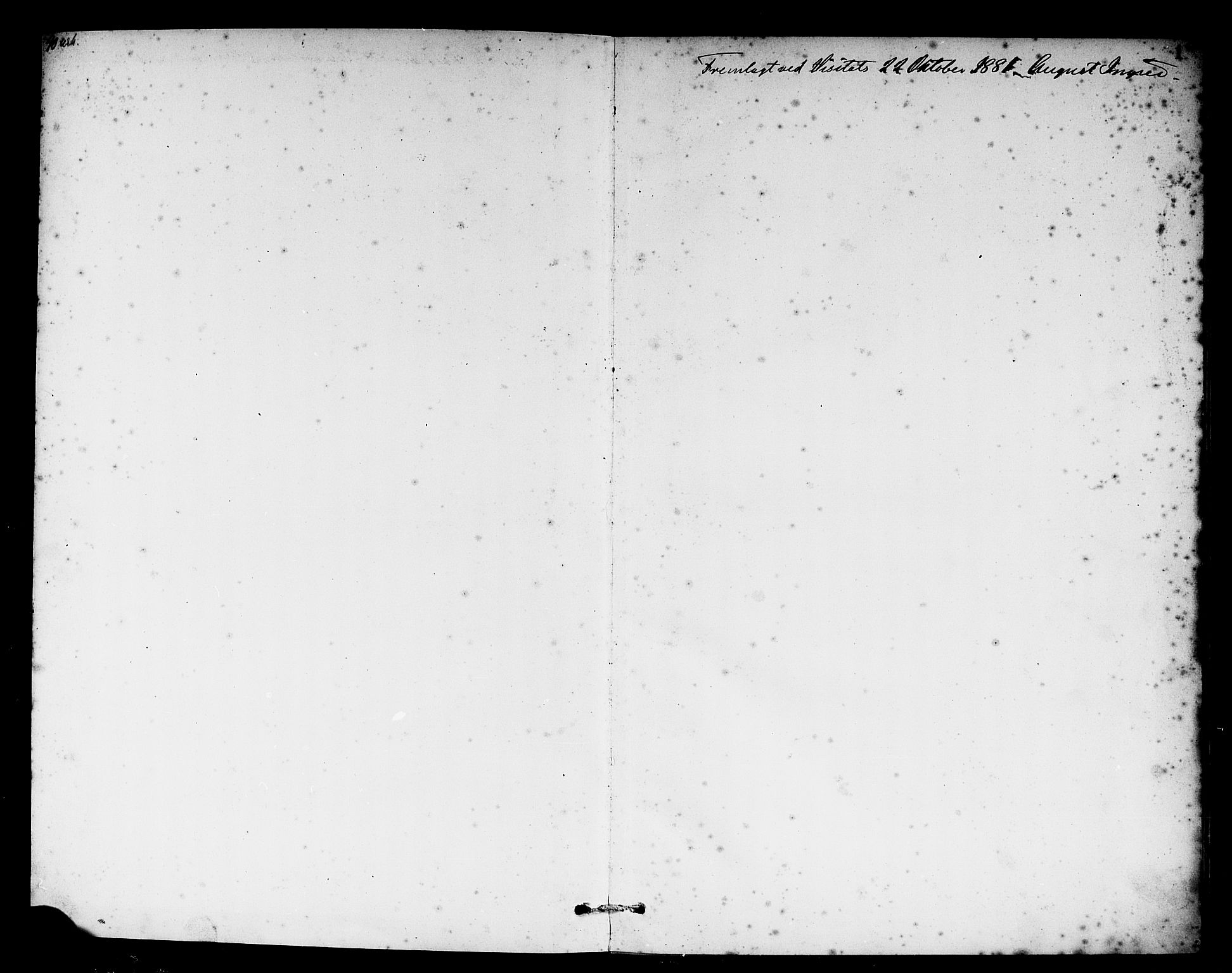 Vik sokneprestembete, SAB/A-81501: Klokkerbok nr. B 2, 1878-1893, s. 1