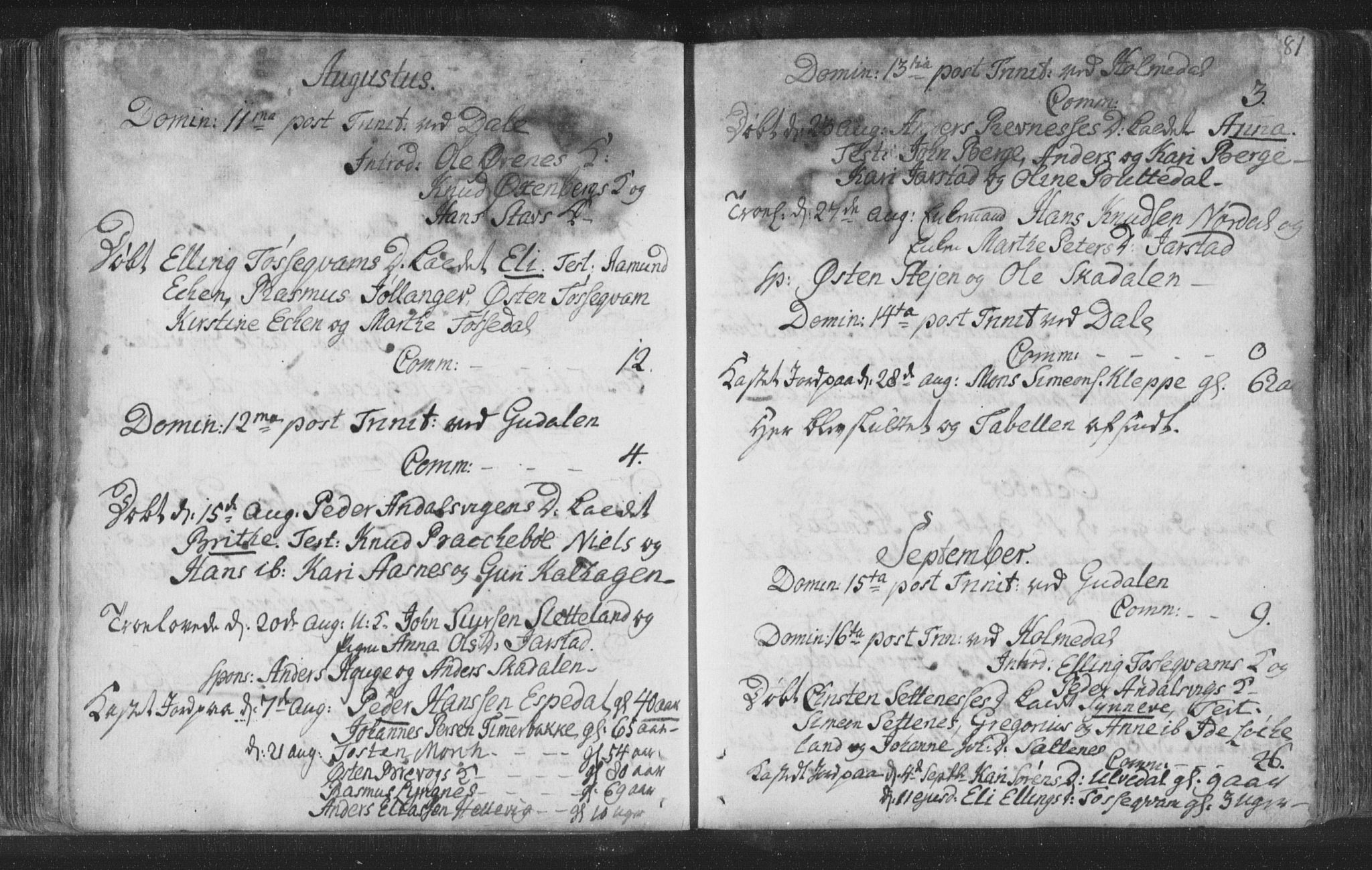 Fjaler sokneprestembete, AV/SAB-A-79801/H/Haa/Haaa/L0002: Ministerialbok nr. A 2, 1779-1798, s. 81