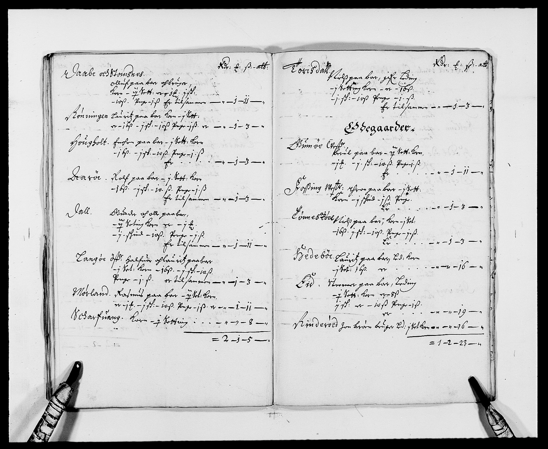 Rentekammeret inntil 1814, Reviderte regnskaper, Fogderegnskap, AV/RA-EA-4092/R34/L2043: Fogderegnskap Bamble, 1676-1677, s. 437