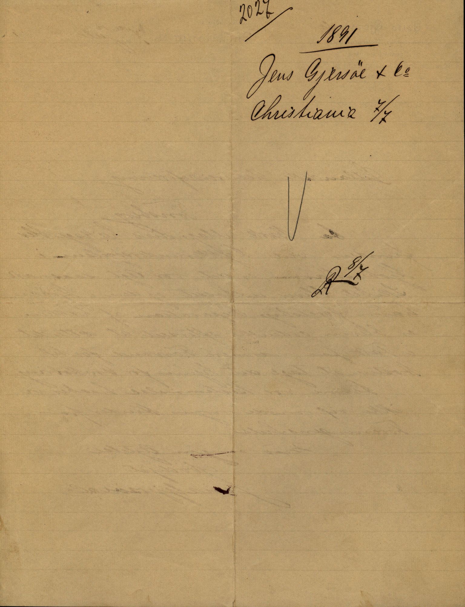 Pa 63 - Østlandske skibsassuranceforening, VEMU/A-1079/G/Ga/L0028/0005: Havaridokumenter / Tjømø, Magnolia, Caroline, Olaf, Stjernen, 1892, s. 71