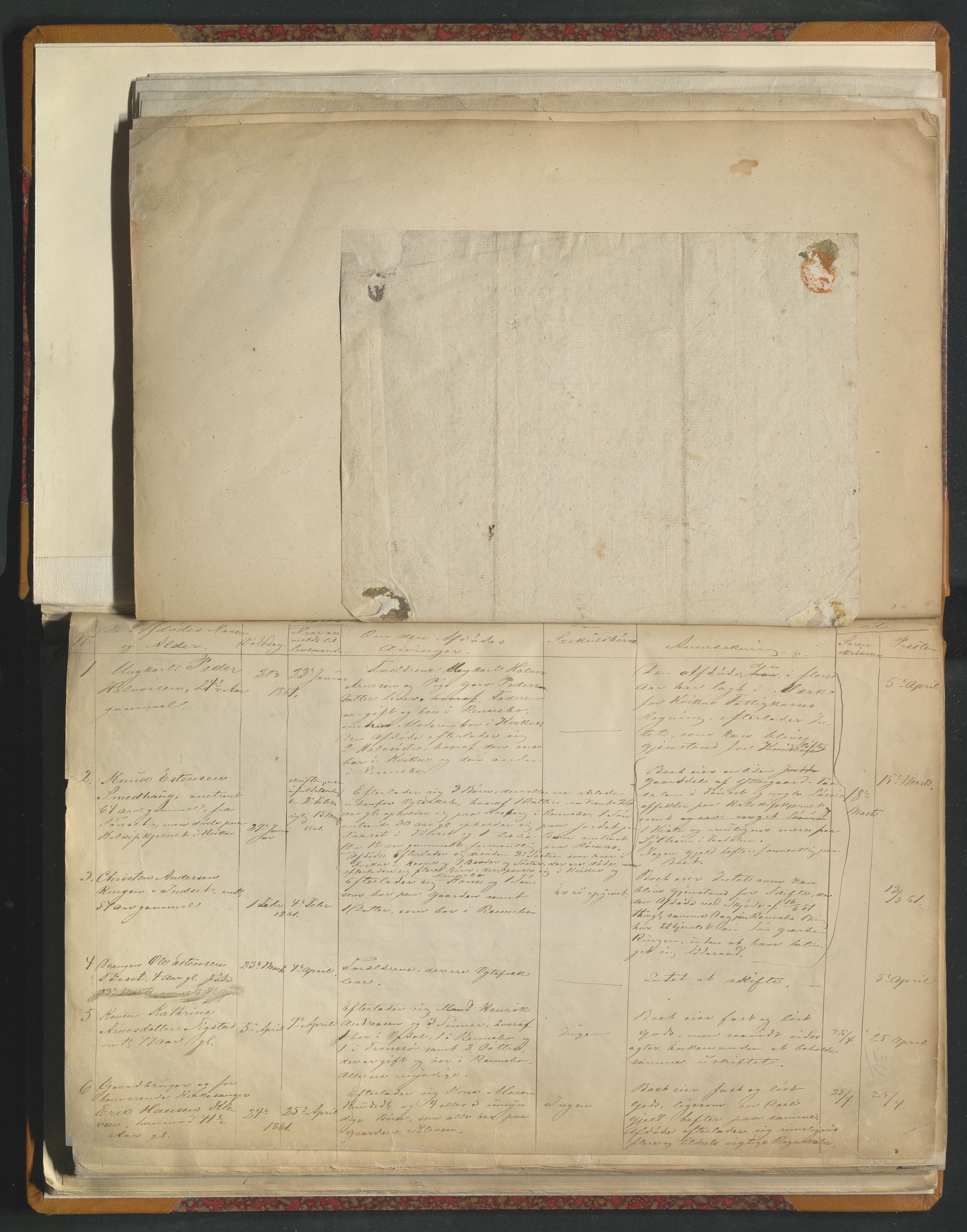 Kvikne lensmannskontor, AV/SAH-LHK-023/H/Ha/L0001/0001: Dødsfallsprotokoller / Dødsfallsprotokoll, 1839-1928