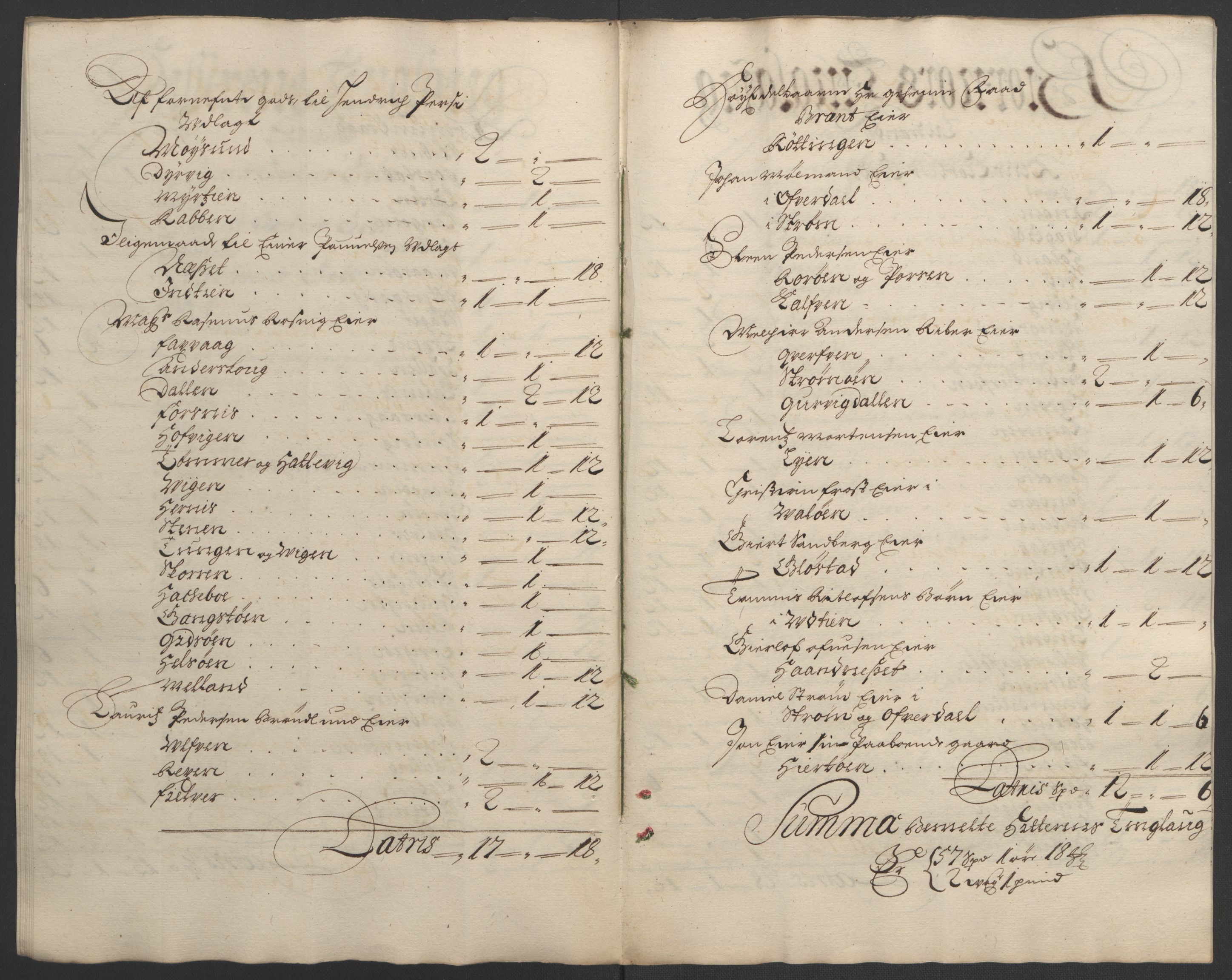 Rentekammeret inntil 1814, Reviderte regnskaper, Fogderegnskap, AV/RA-EA-4092/R57/L3851: Fogderegnskap Fosen, 1695-1696, s. 111