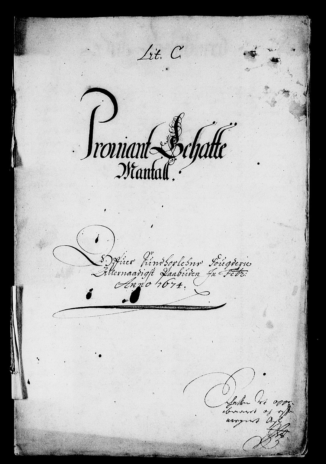 Rentekammeret inntil 1814, Reviderte regnskaper, Stiftamtstueregnskaper, Bergen stiftamt, AV/RA-EA-6043/R/Rc/L0039: Bergen stiftamt, 1674-1679