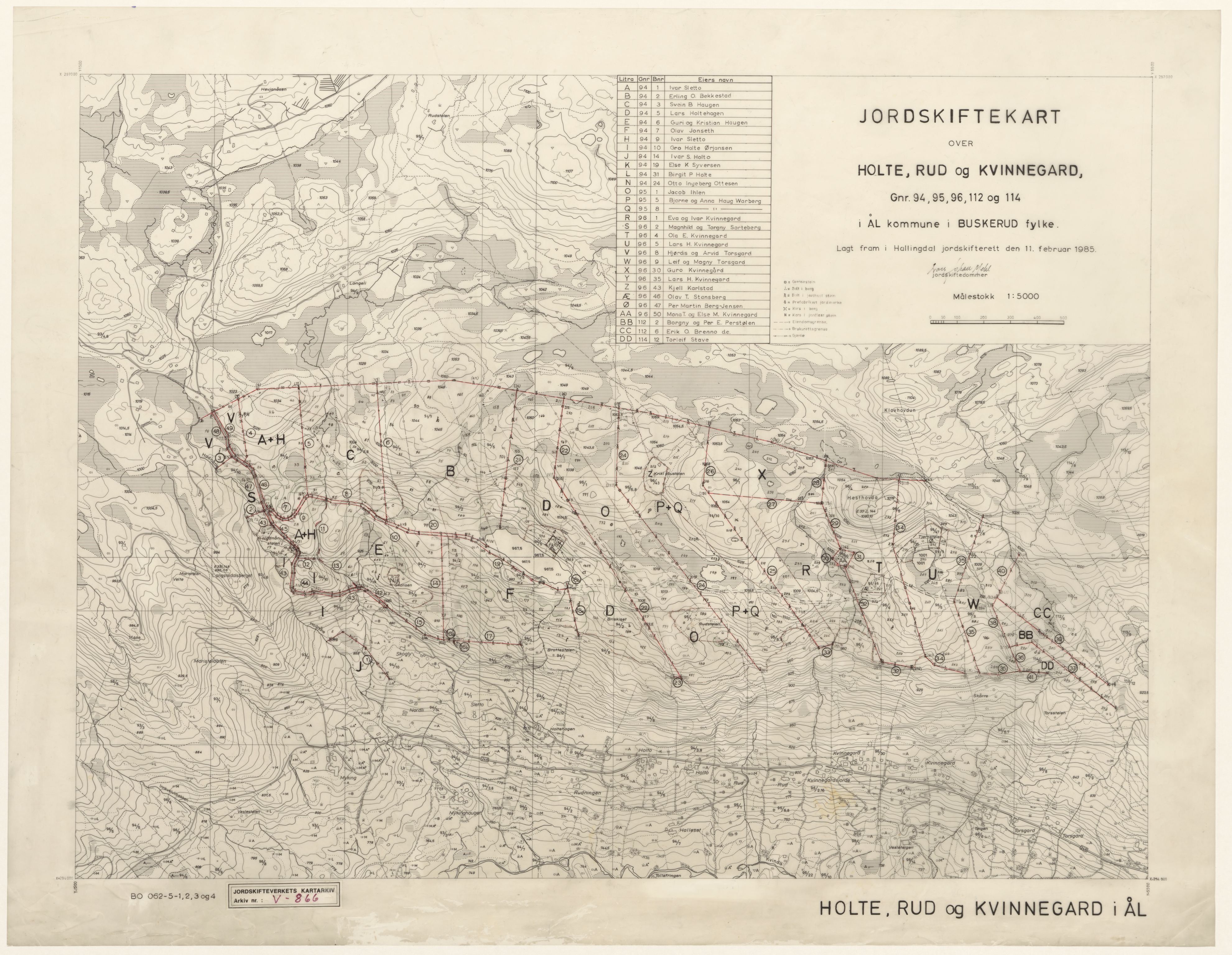 Jordskifteverkets kartarkiv, AV/RA-S-3929/T, 1859-1988, s. 1187