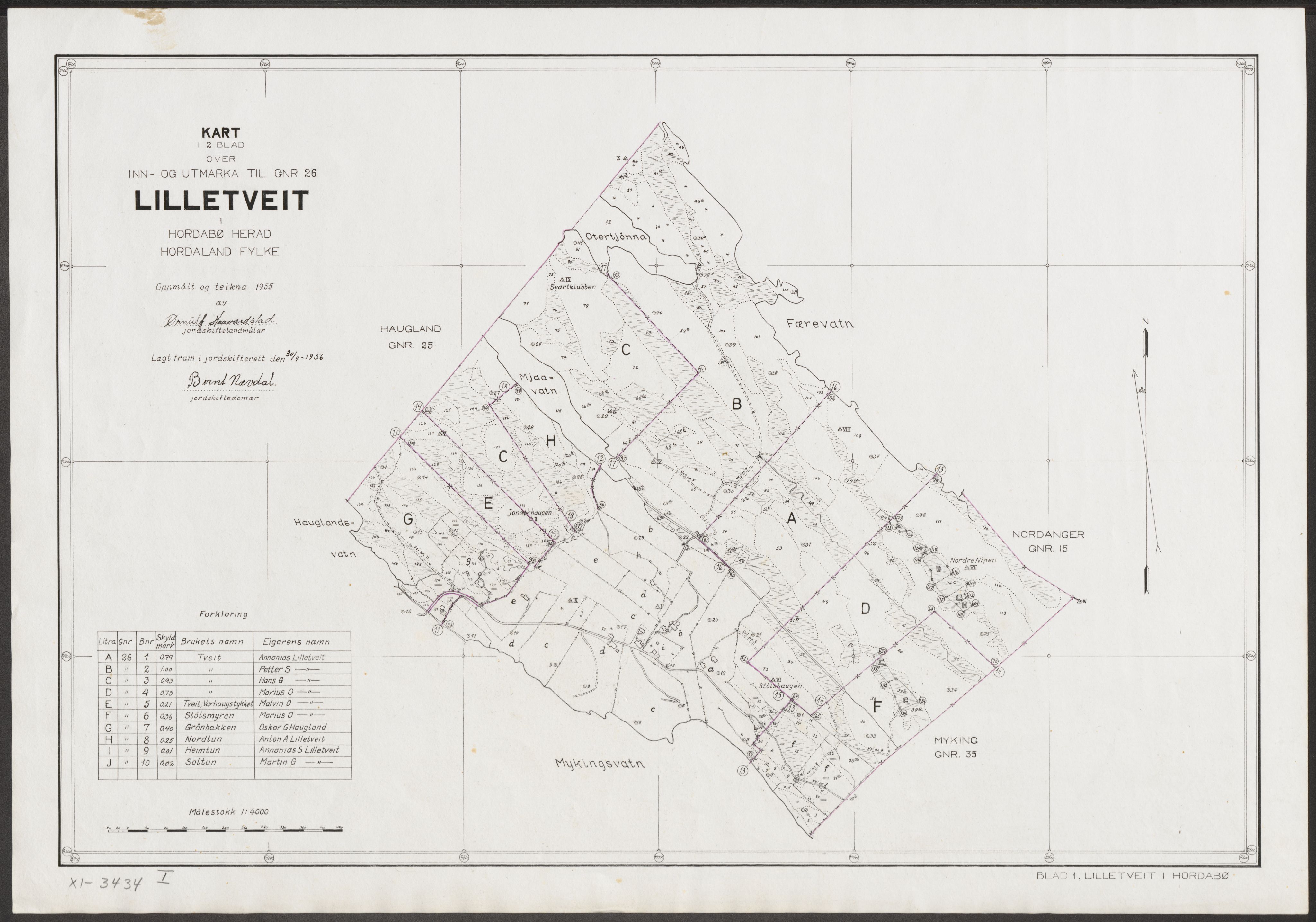 Jordskifteverkets kartarkiv, AV/RA-S-3929/T, 1859-1988, s. 3919