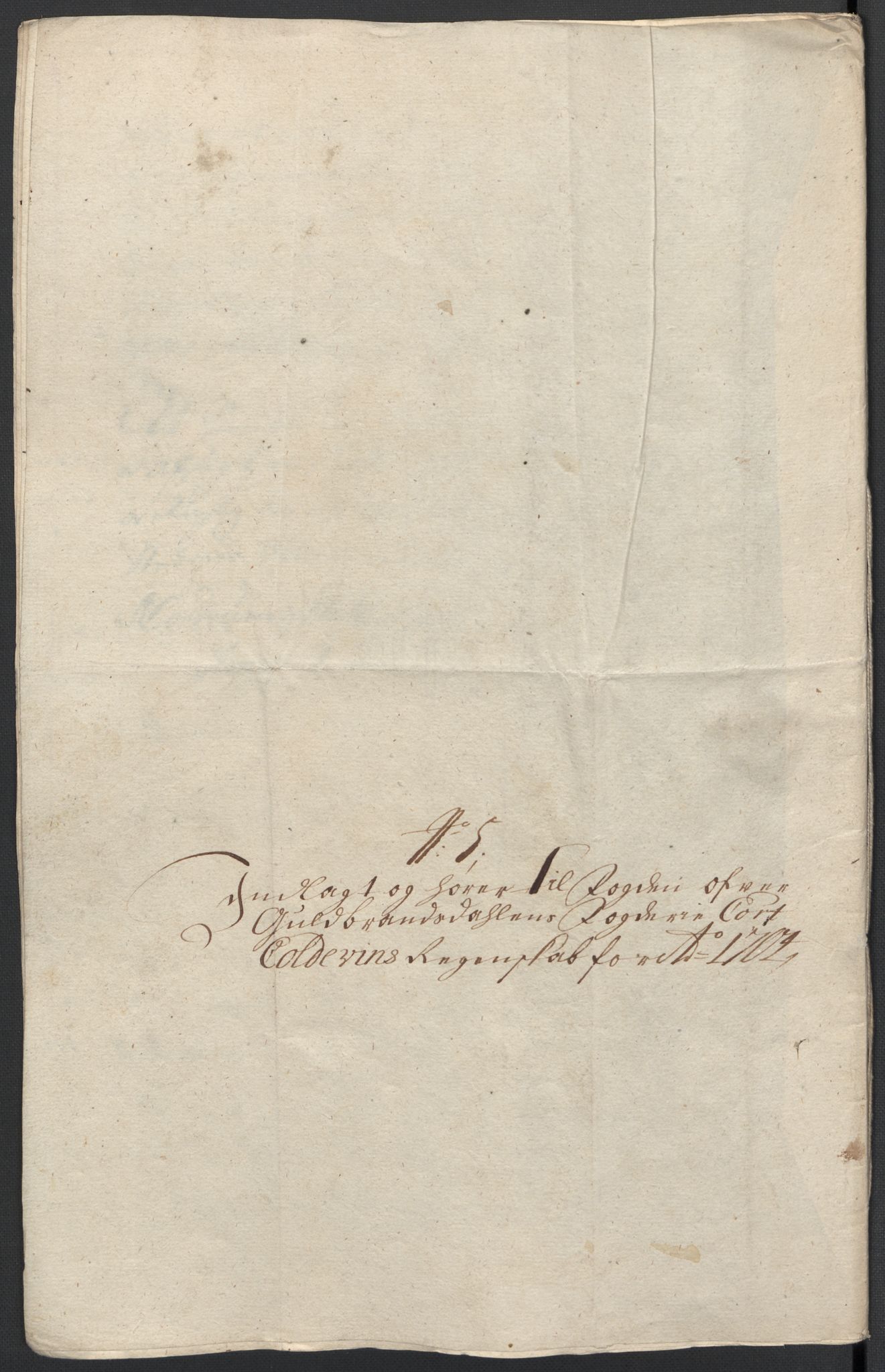 Rentekammeret inntil 1814, Reviderte regnskaper, Fogderegnskap, AV/RA-EA-4092/R17/L1177: Fogderegnskap Gudbrandsdal, 1704, s. 59