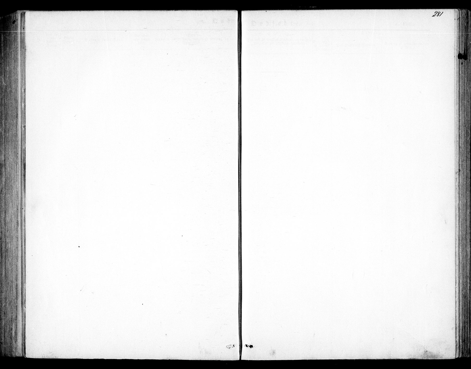 Fjære sokneprestkontor, SAK/1111-0011/F/Fb/L0010: Klokkerbok nr. B 10, 1871-1880, s. 281
