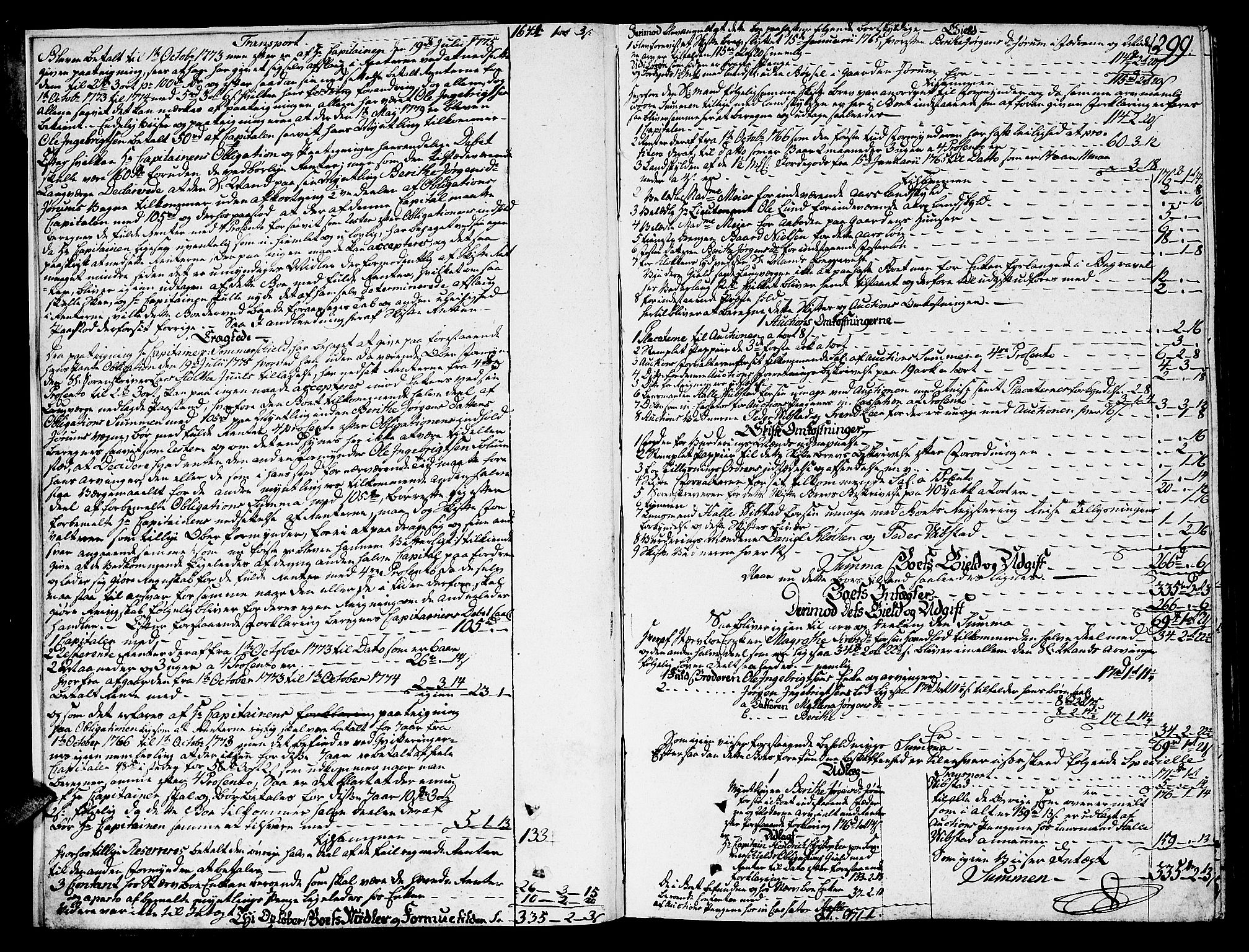 Namdal sorenskriveri, AV/SAT-A-4133/1/3/3A/L0014: Skifteprotokoll nr. 13b, 1779-1782, s. 298b-299a