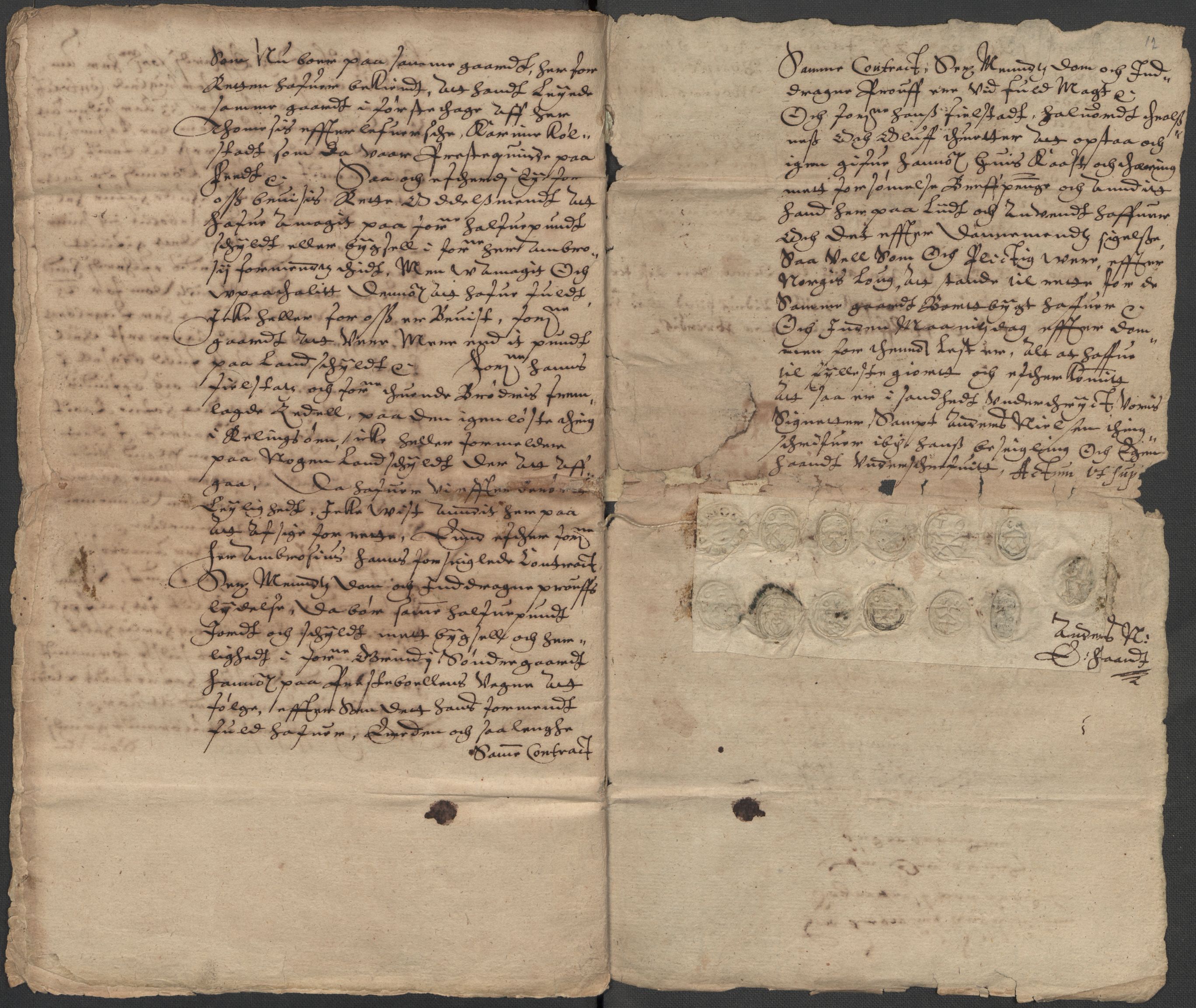 Riksarkivets diplomsamling, AV/RA-EA-5965/F15/L0008: Prestearkiv - Akershus, 1581-1619, s. 94