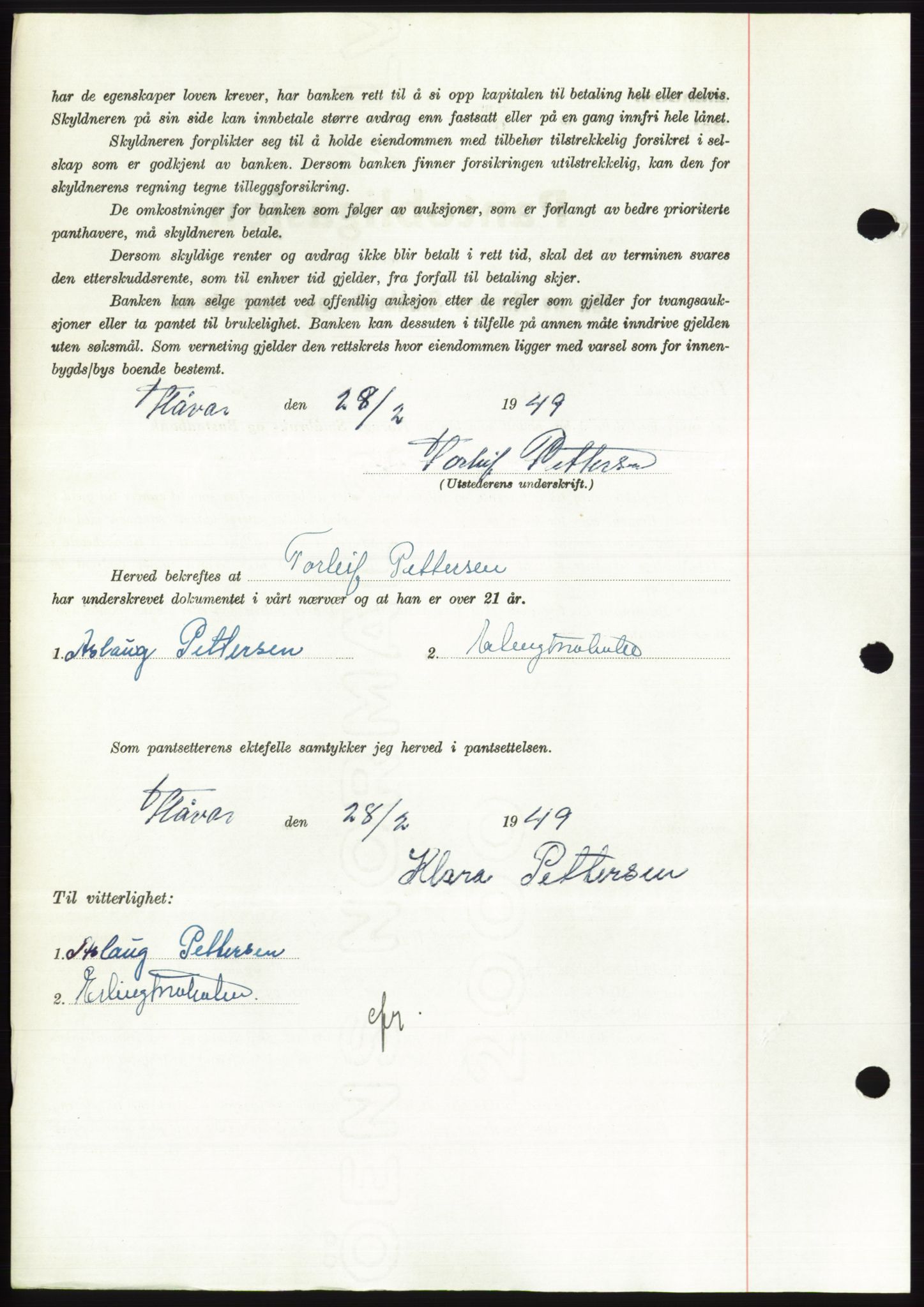 Søre Sunnmøre sorenskriveri, AV/SAT-A-4122/1/2/2C/L0116: Pantebok nr. 4B, 1948-1949, Dagboknr: 379/1949