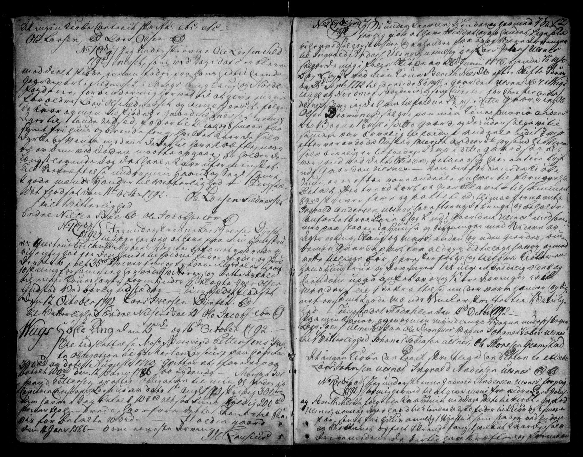 Nordmøre sorenskriveri, SAT/A-4132/1/2/2Ca/L0009: Pantebok nr. 5, 1792-1799, s. 2