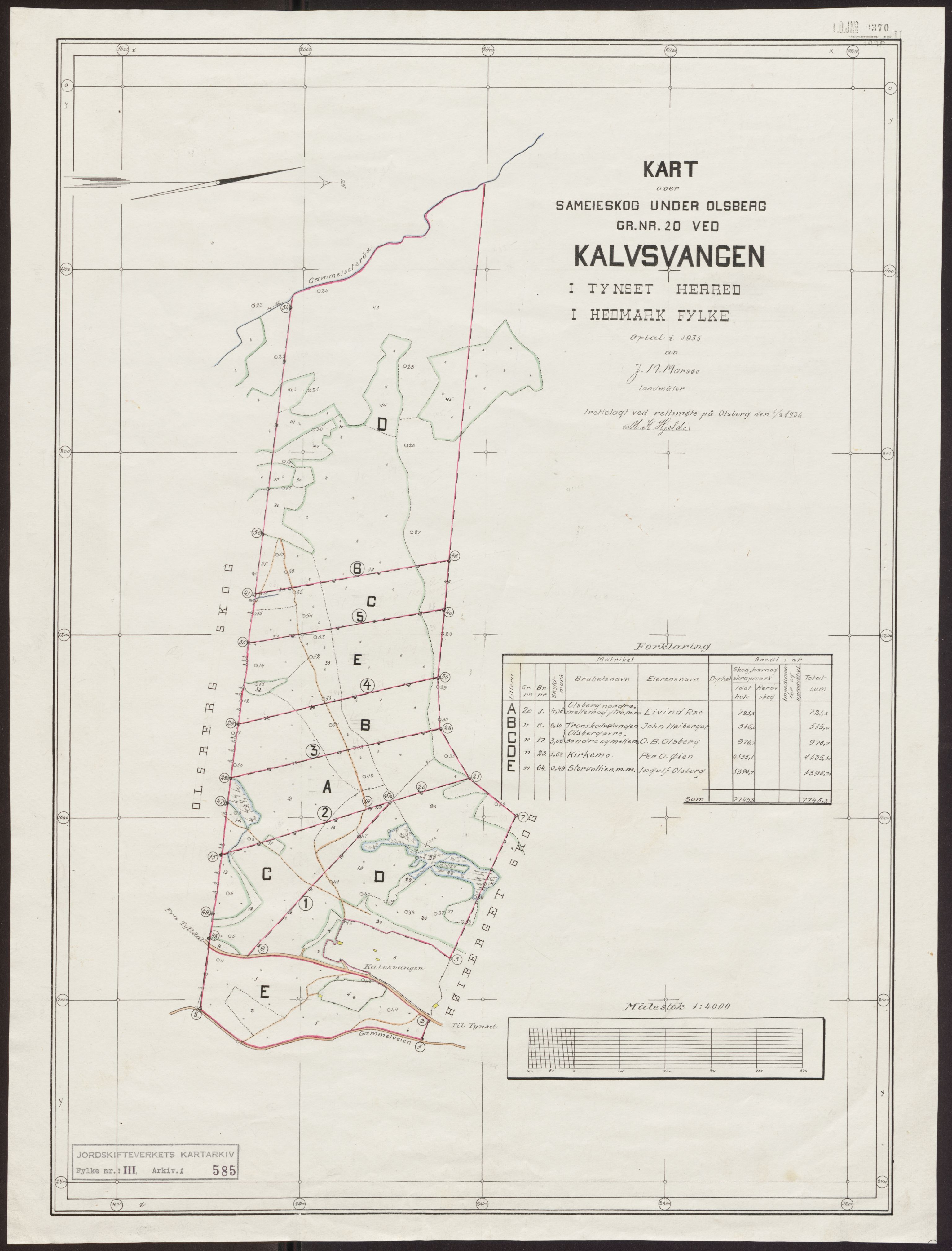 Jordskifteverkets kartarkiv, RA/S-3929/T, 1859-1988, s. 934