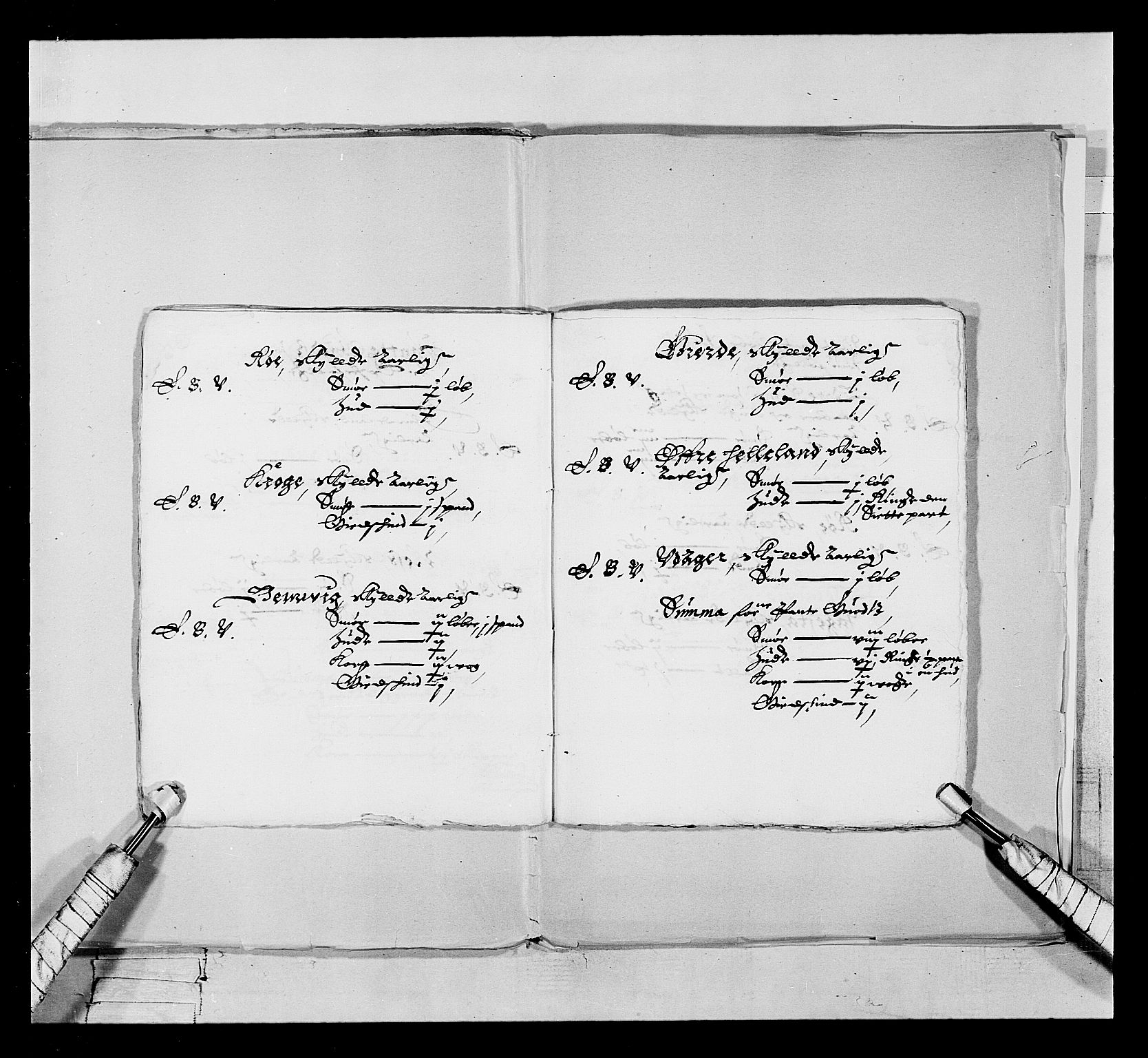 Stattholderembetet 1572-1771, AV/RA-EA-2870/Ek/L0017/0001: Jordebøker 1633-1658: / Adelsjordebøker, 1633-1639, s. 256