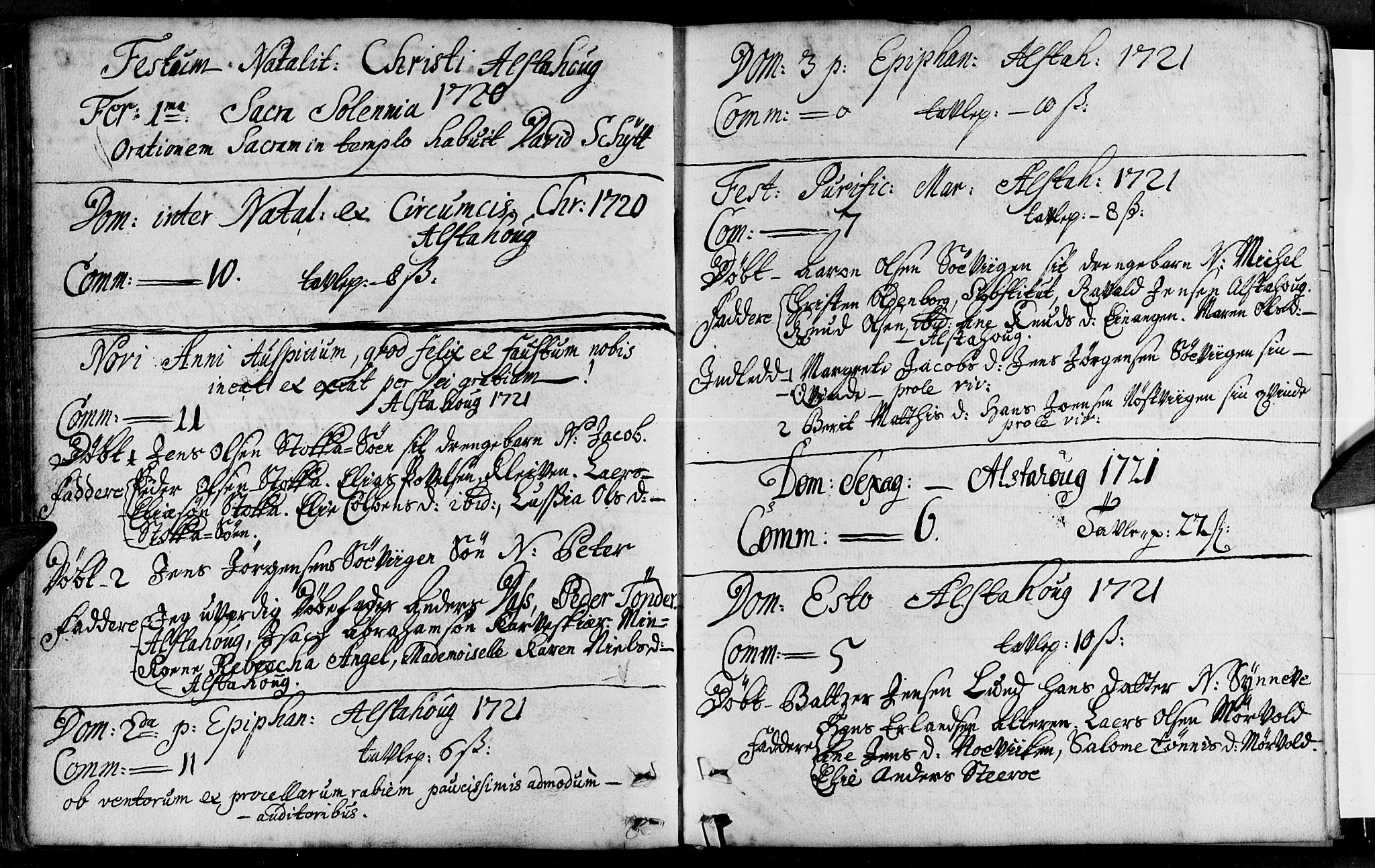 Ministerialprotokoller, klokkerbøker og fødselsregistre - Nordland, AV/SAT-A-1459/830/L0432: Ministerialbok nr. 830A01, 1714-1737