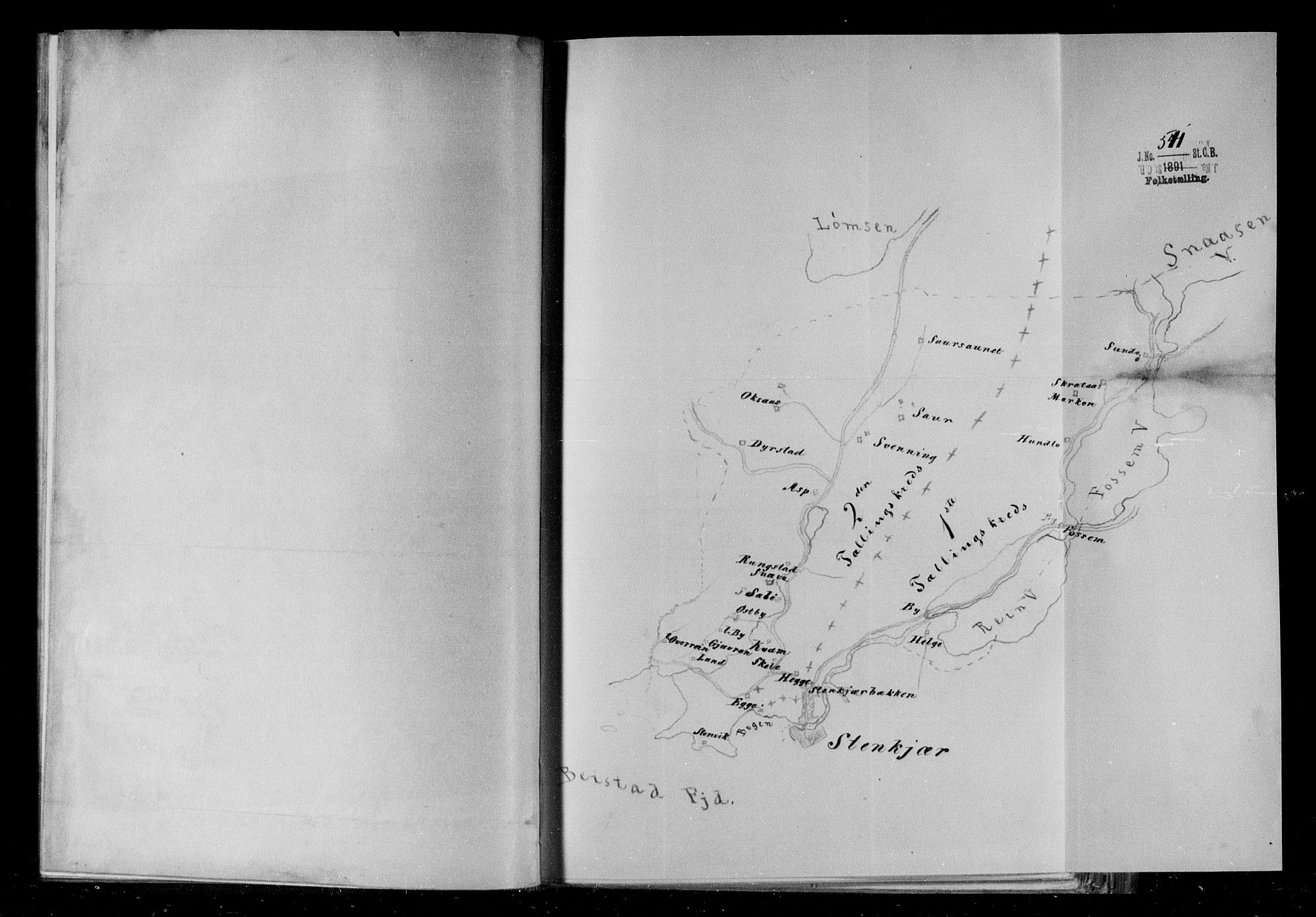 RA, Folketelling 1891 for 1733 Egge herred, 1891, s. 5