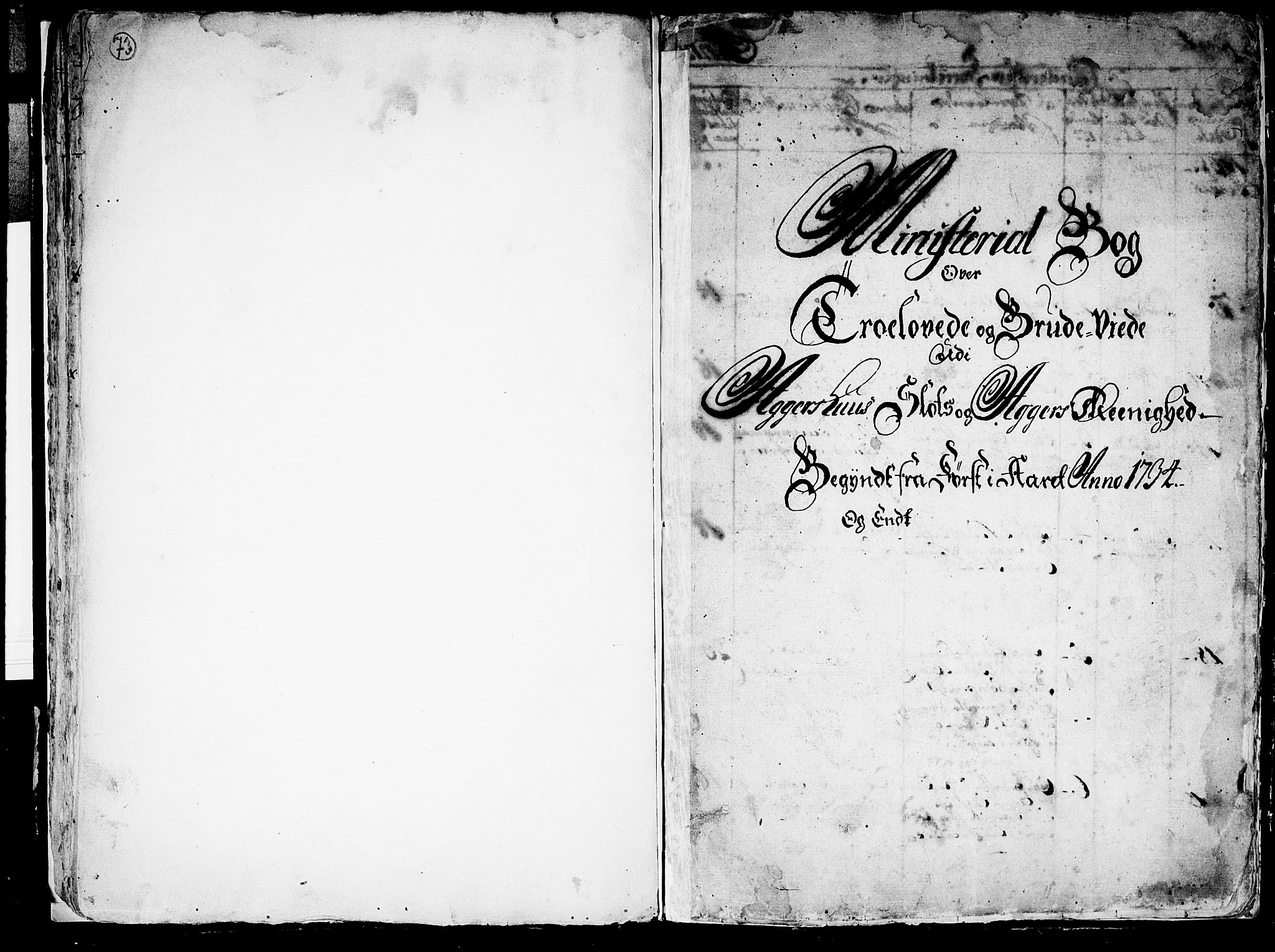 Aker prestekontor kirkebøker, AV/SAO-A-10861/F/L0004: Ministerialbok nr. 4, 1732-1734, s. 73-74