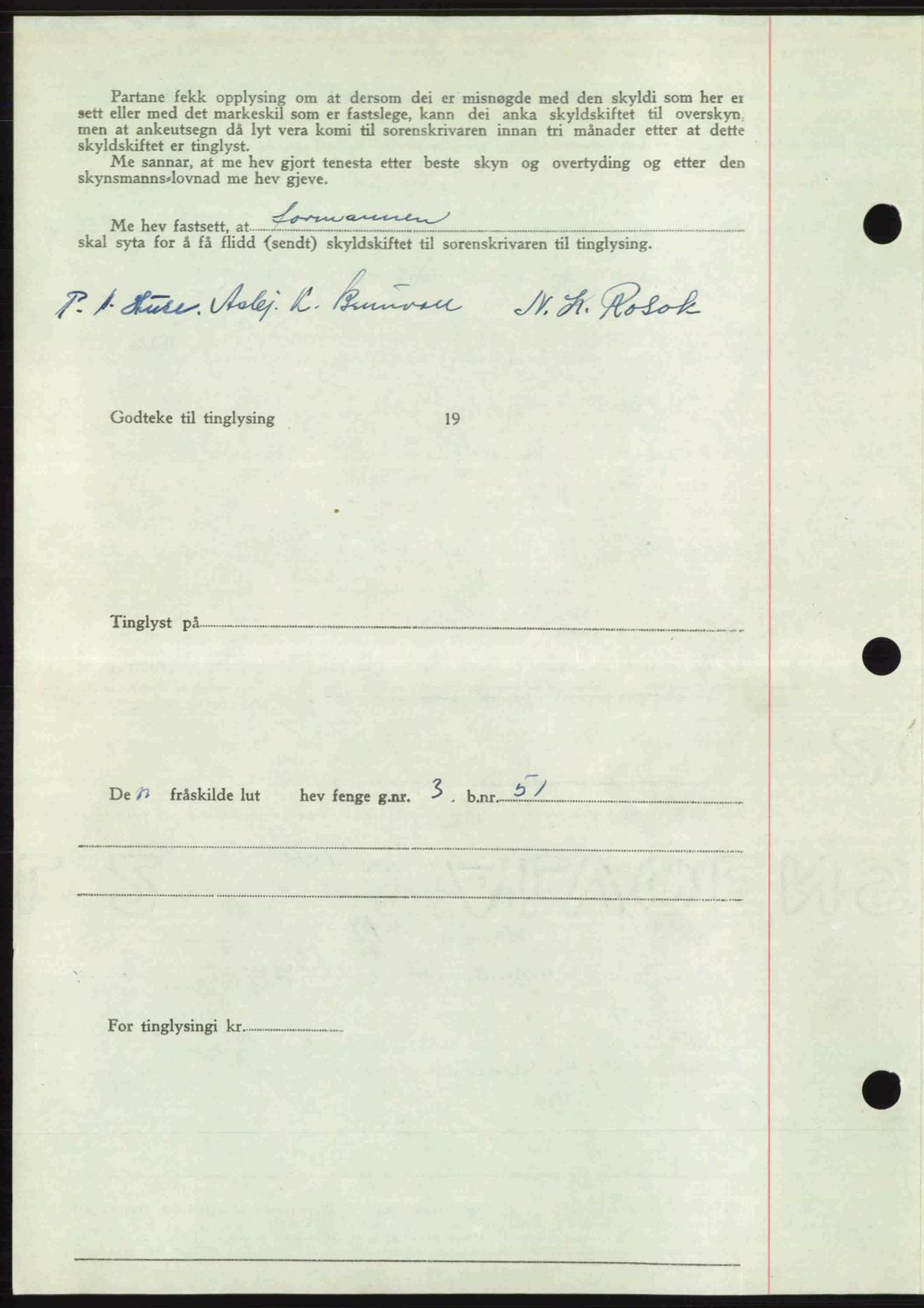 Romsdal sorenskriveri, AV/SAT-A-4149/1/2/2C: Pantebok nr. A28, 1948-1949, Dagboknr: 449/1949