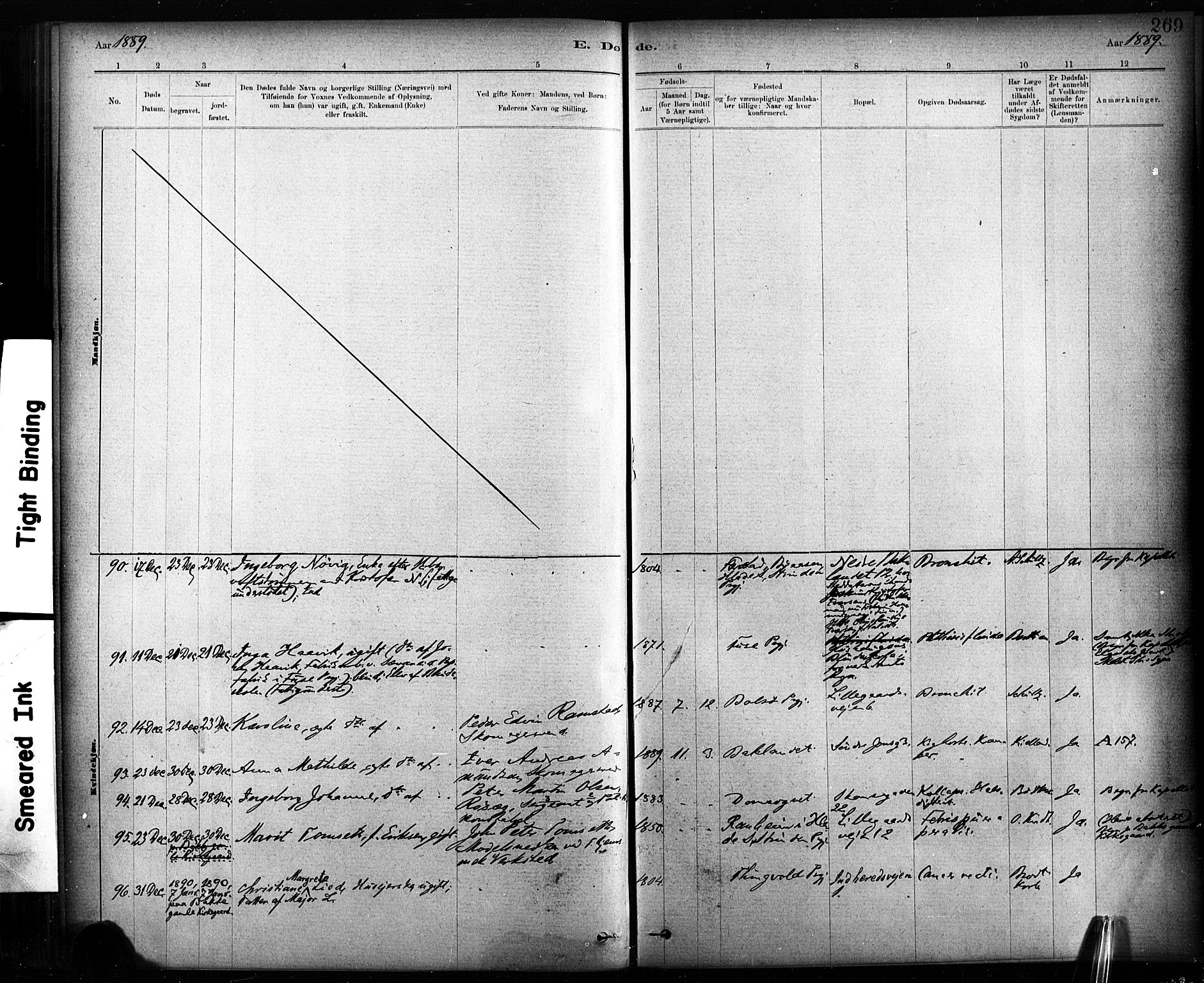 Ministerialprotokoller, klokkerbøker og fødselsregistre - Sør-Trøndelag, SAT/A-1456/604/L0189: Ministerialbok nr. 604A10, 1878-1892, s. 269