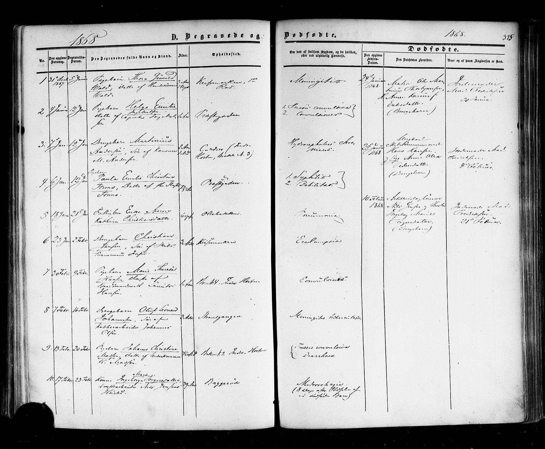 Horten kirkebøker, AV/SAKO-A-348/F/Fa/L0001: Ministerialbok nr. 1, 1855-1871, s. 375