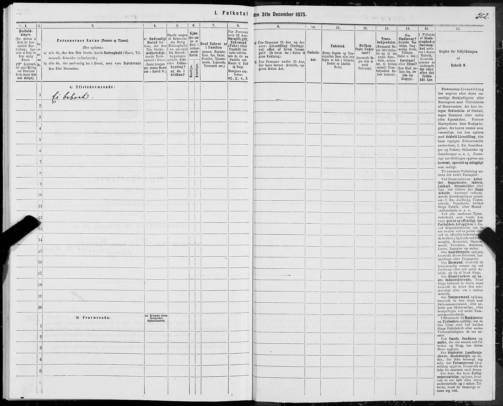 SAT, Folketelling 1875 for 1524P Norddal prestegjeld, 1875, s. 2252