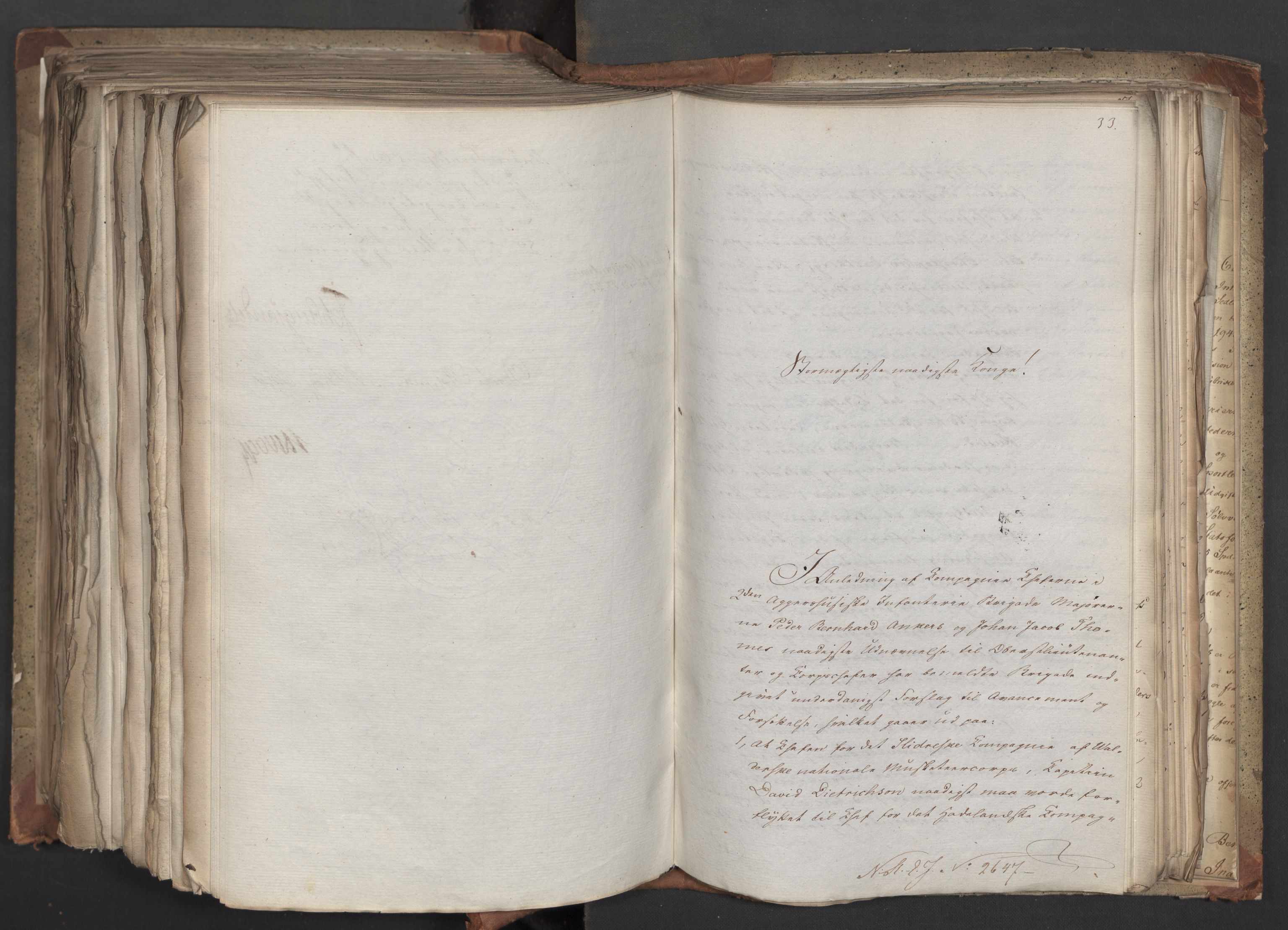 Statsrådsavdelingen i Stockholm, AV/RA-S-1003/D/Da/L0042: Regjeringsinnstillinger nr. 2467-2705, 1825, s. 521