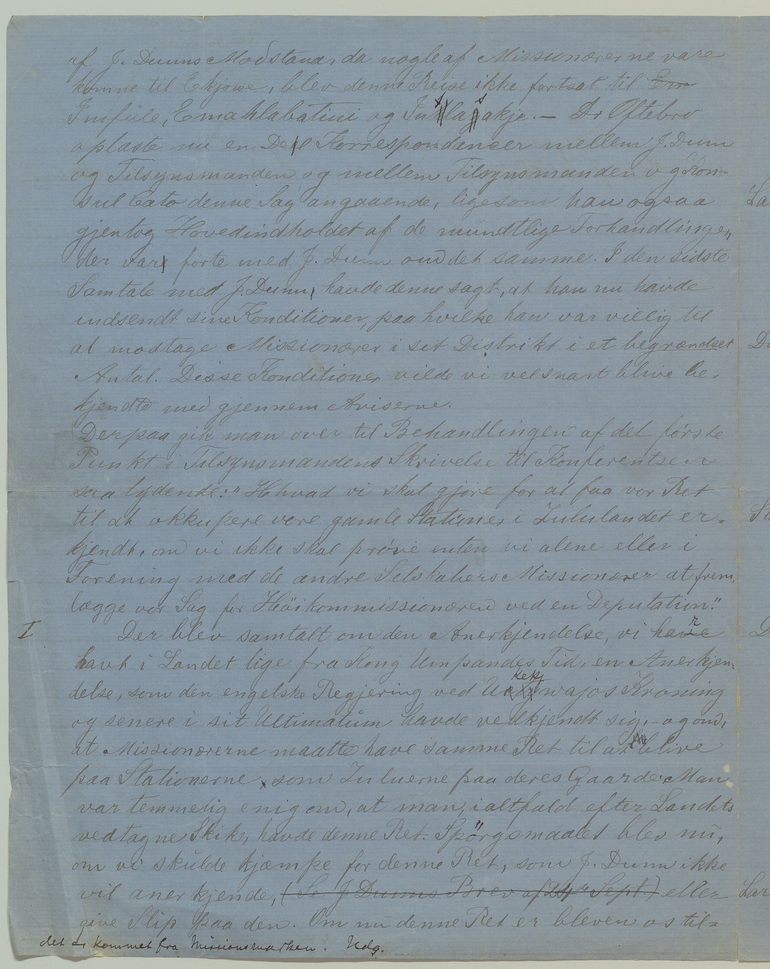 Det Norske Misjonsselskap - hovedadministrasjonen, VID/MA-A-1045/D/Da/Daa/L0035/0008: Konferansereferat og årsberetninger / Konferansereferat fra Sør-Afrika., 1879