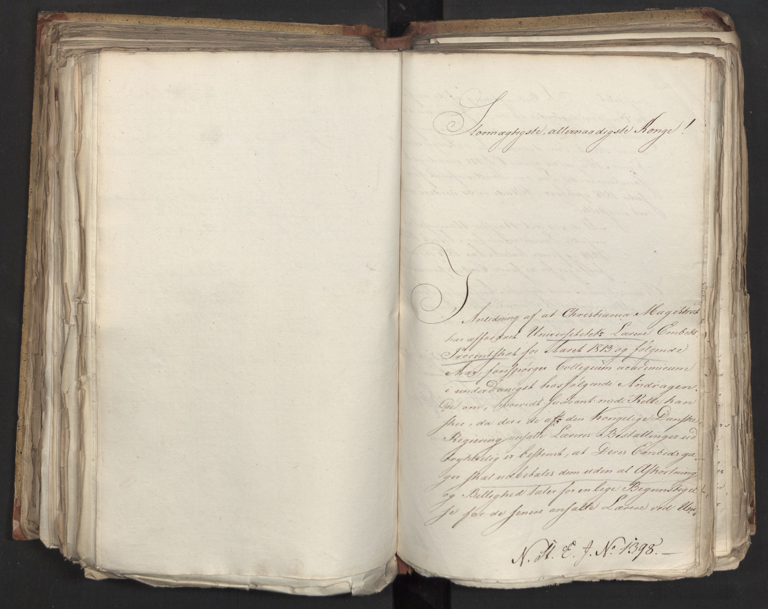 Statsrådsavdelingen i Stockholm, AV/RA-S-1003/D/Da/L0006: Regjeringsinnstillinger nr. 1247-1544, 1816, s. 292