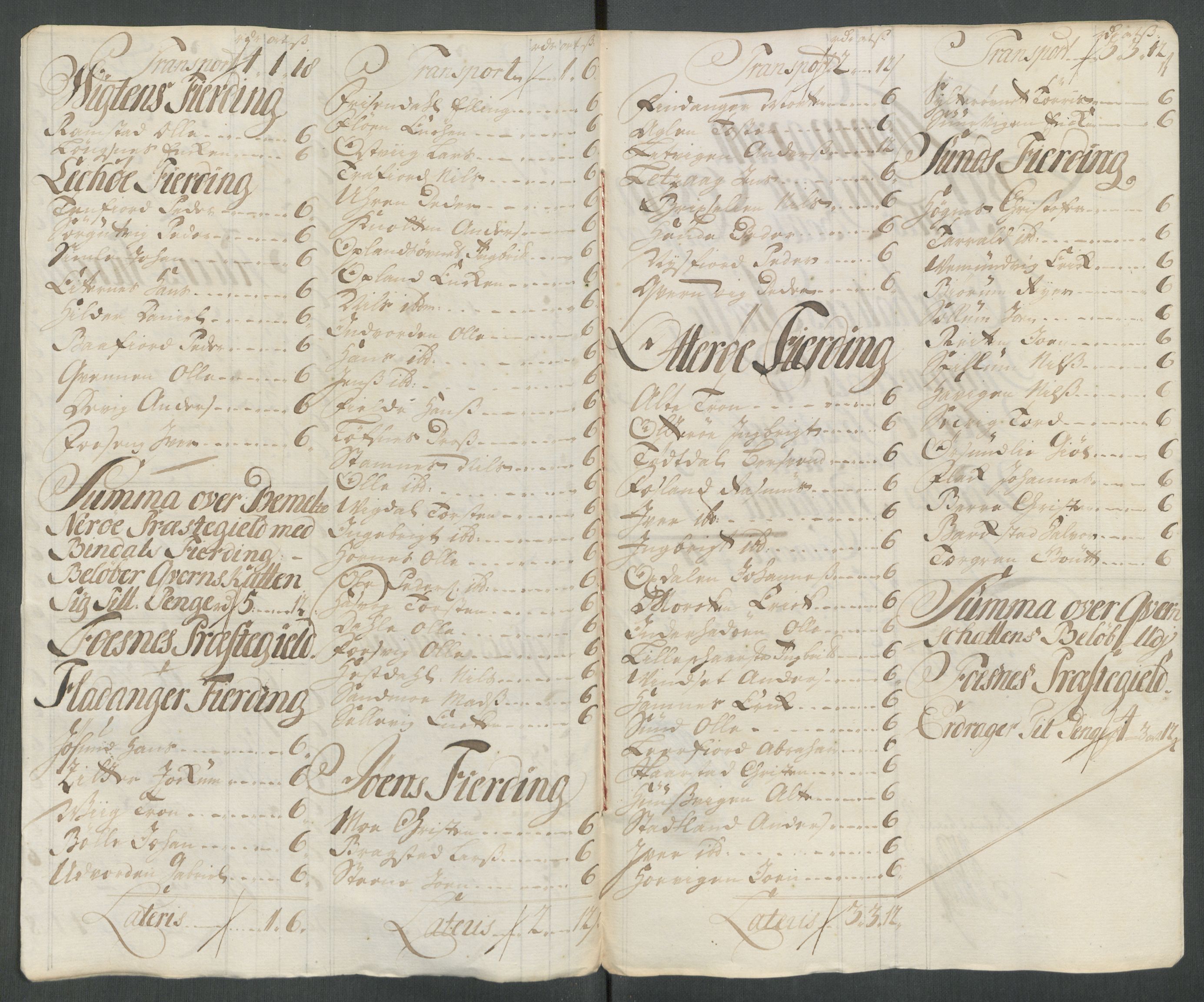 Rentekammeret inntil 1814, Reviderte regnskaper, Fogderegnskap, RA/EA-4092/R64/L4438: Fogderegnskap Namdal, 1717, s. 103