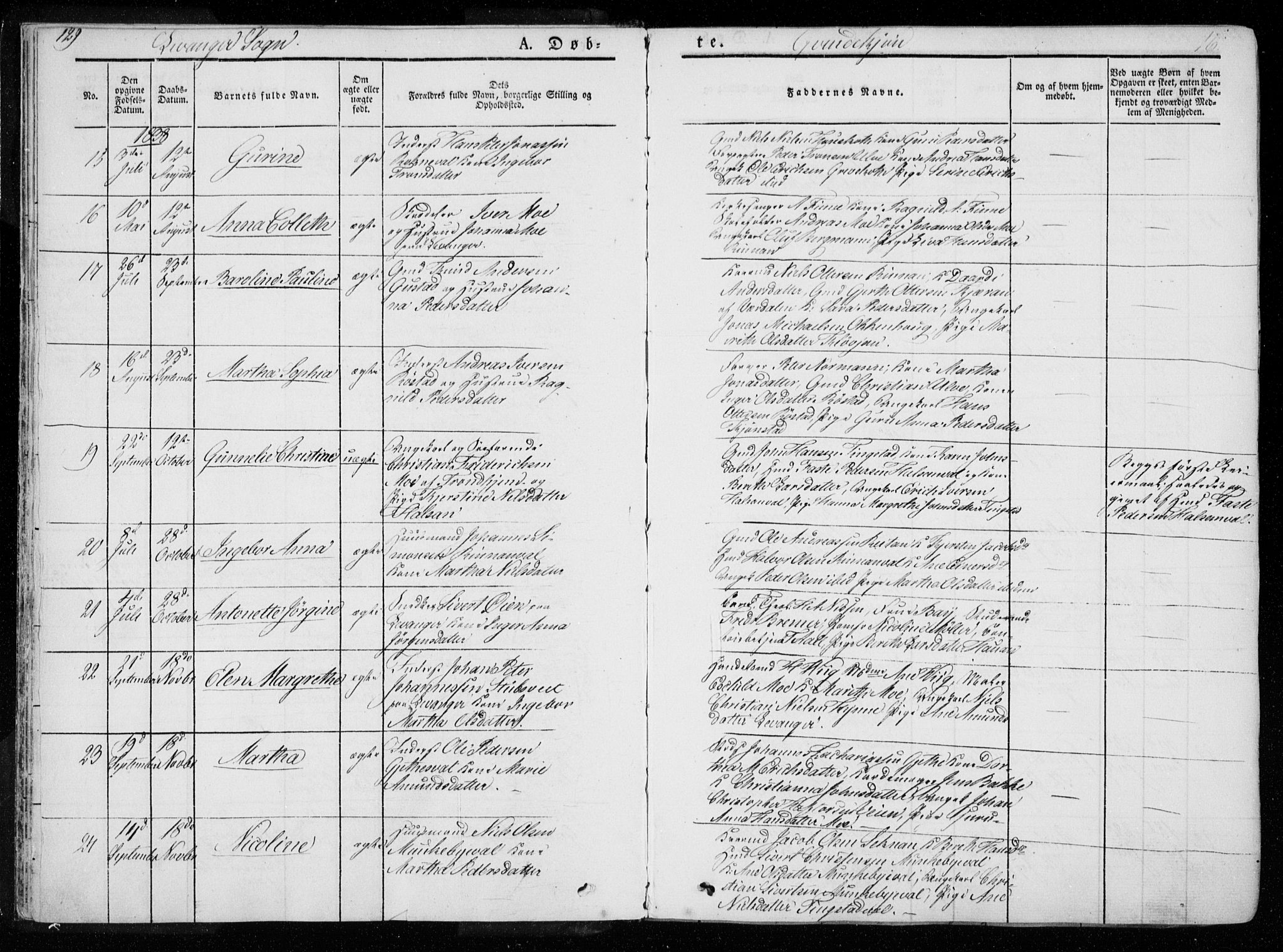 Ministerialprotokoller, klokkerbøker og fødselsregistre - Nord-Trøndelag, AV/SAT-A-1458/720/L0183: Ministerialbok nr. 720A01, 1836-1855, s. 16