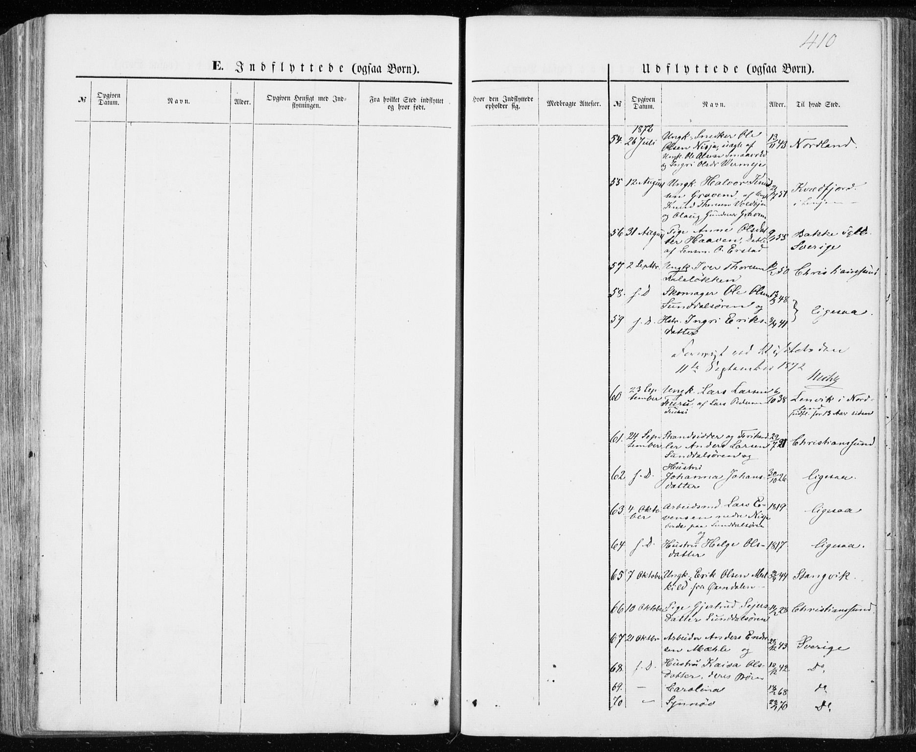 Ministerialprotokoller, klokkerbøker og fødselsregistre - Møre og Romsdal, AV/SAT-A-1454/590/L1013: Ministerialbok nr. 590A05, 1847-1877, s. 410