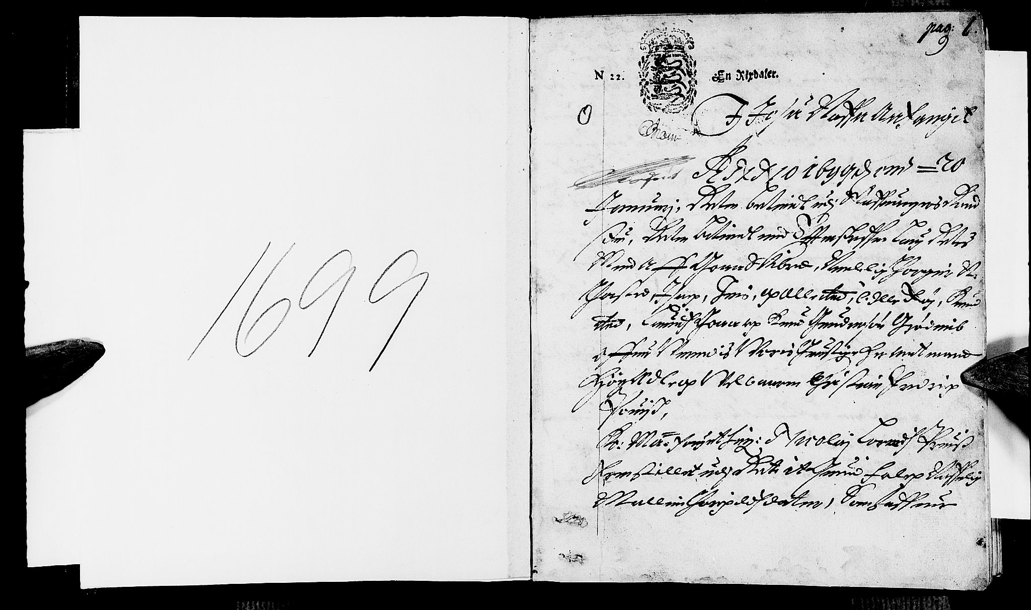 Jæren og Dalane sorenskriveri, AV/SAST-A-100306/3/30/30BA/L0055: TINGBOK, 1699, s. 0b-1a