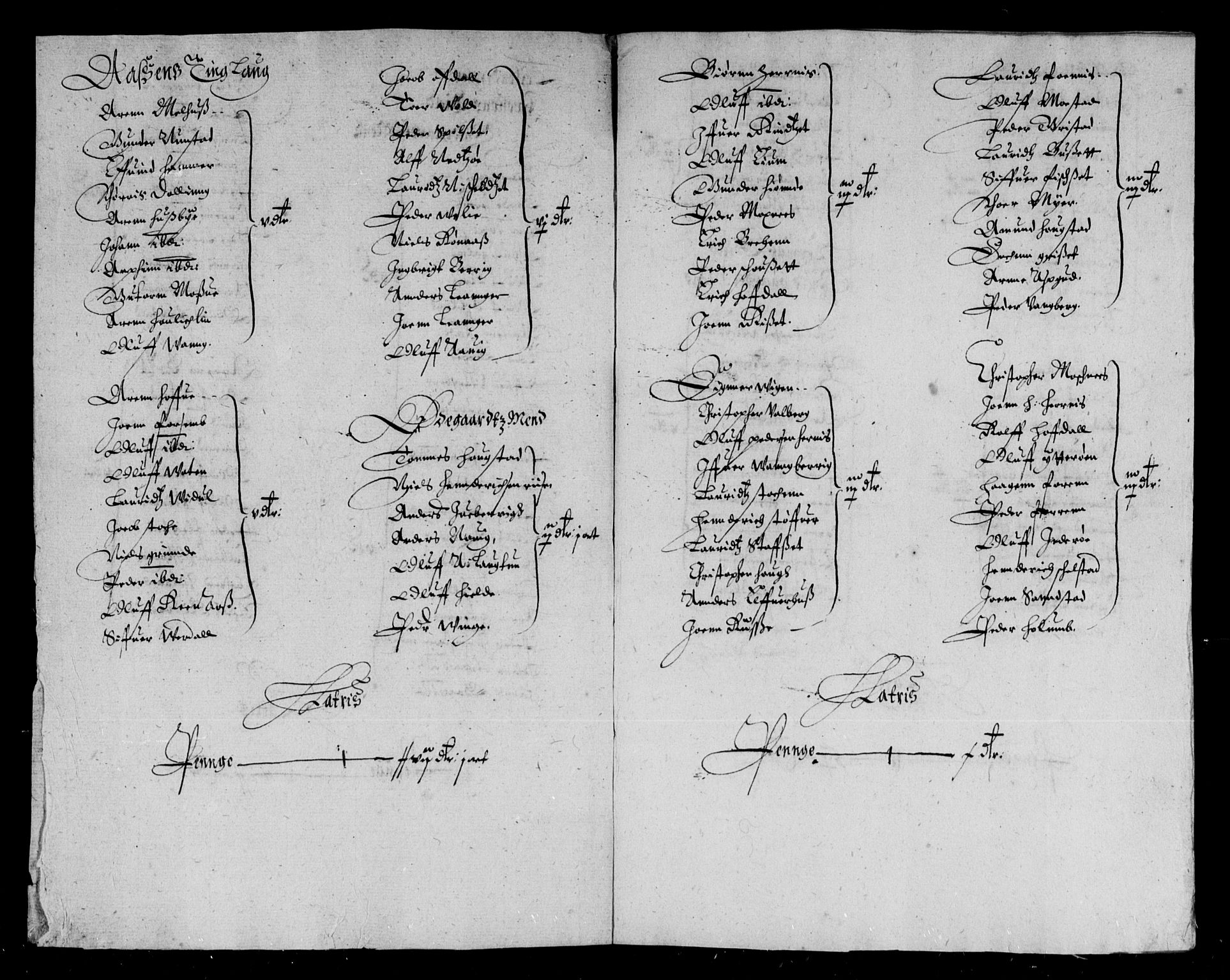 Rentekammeret inntil 1814, Reviderte regnskaper, Lensregnskaper, AV/RA-EA-5023/R/Rb/Rbw/L0079: Trondheim len, 1643-1644