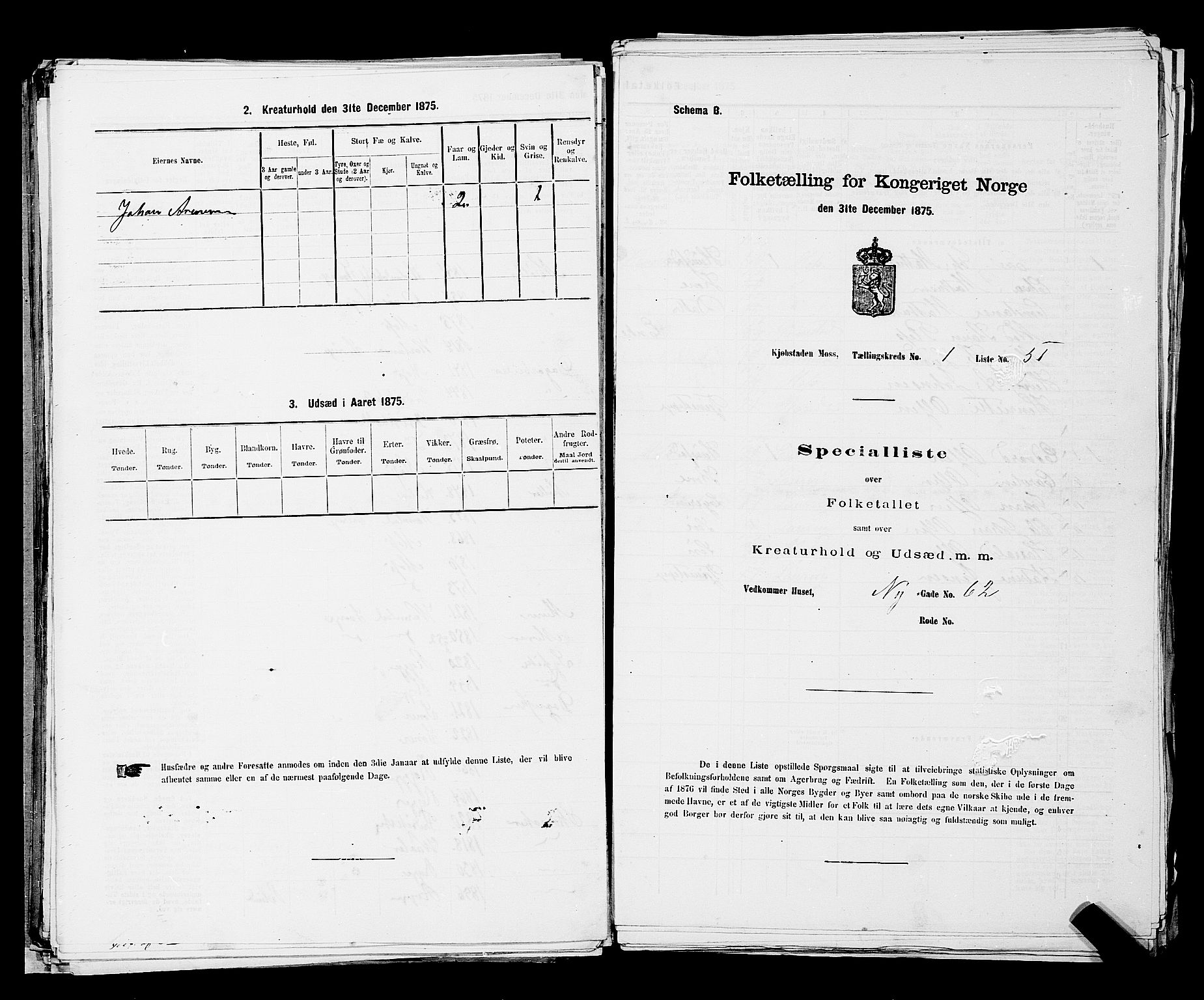 RA, Folketelling 1875 for 0104B Moss prestegjeld, Moss kjøpstad, 1875, s. 120