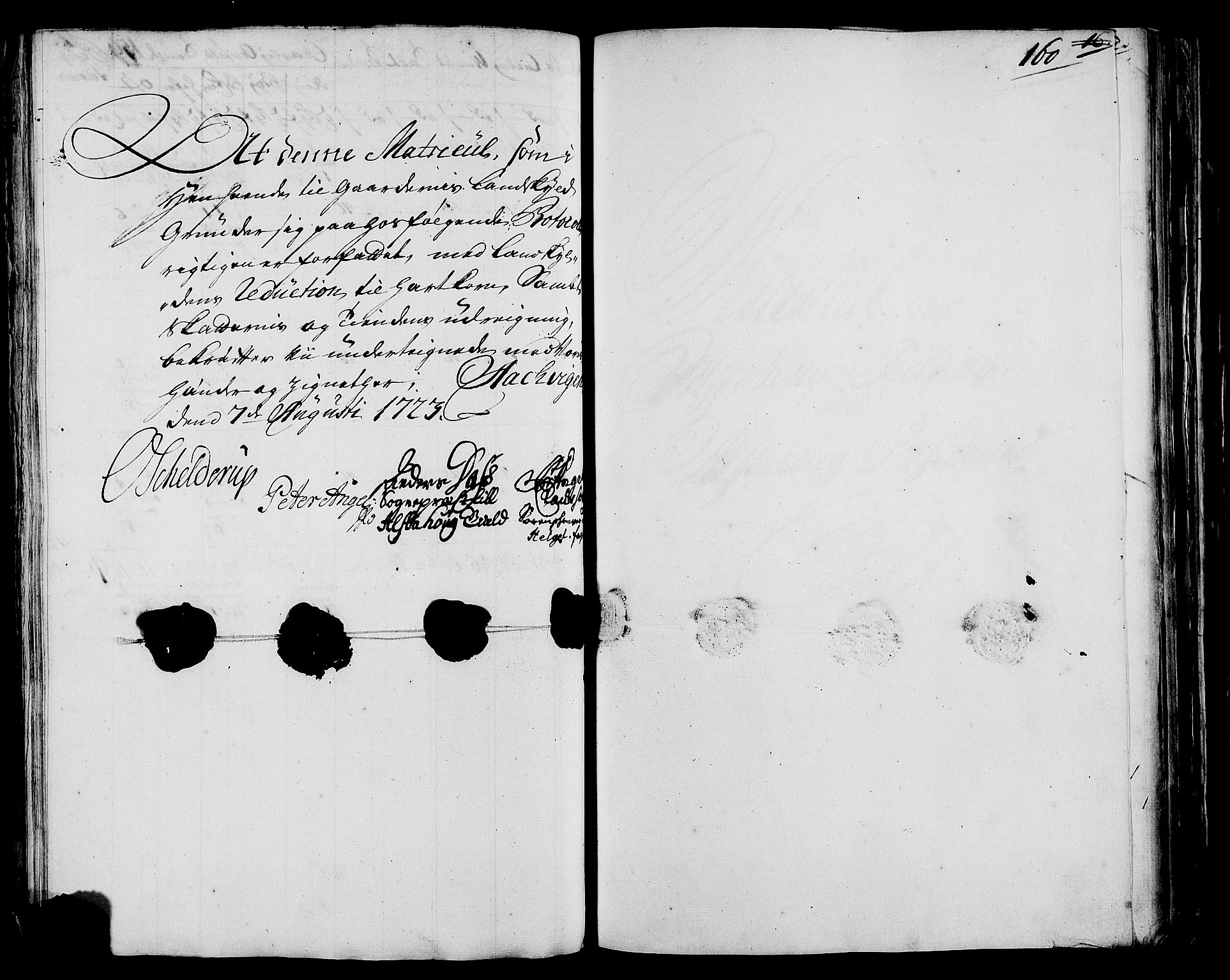 Rentekammeret inntil 1814, Realistisk ordnet avdeling, RA/EA-4070/N/Nb/Nbf/L0171: Helgeland matrikkelprotokoll, 1723, s. 162