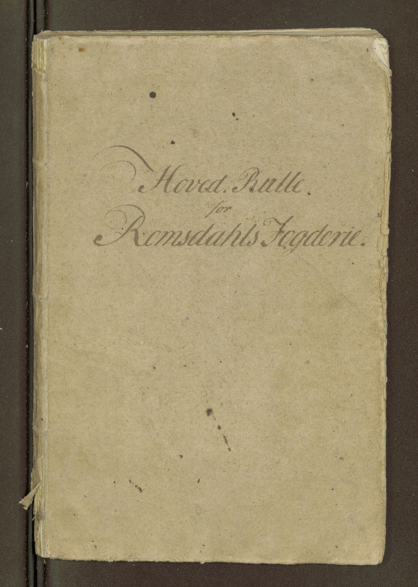 Sjøinnrulleringen - Trondhjemske distrikt, AV/SAT-A-5121/01/L0047/0002: -- / Lægds og hovedrulle for Romsdal fogderi, 1769-1790, s. 1