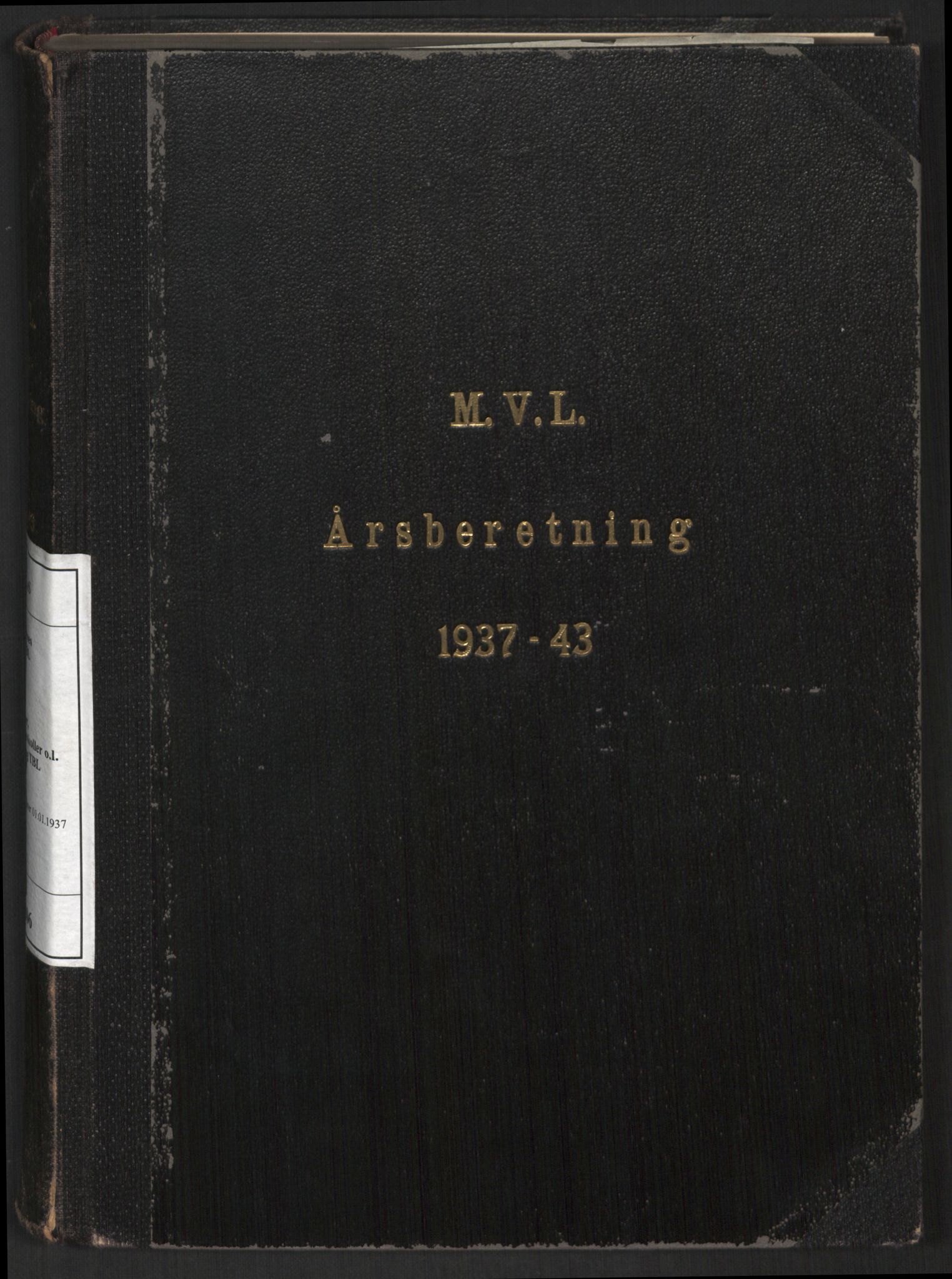 Teknologibedriftenes Landsforening TBL, AV/RA-PA-1700/A/Ad/L0006: Årsberetning med register, 1937-1943