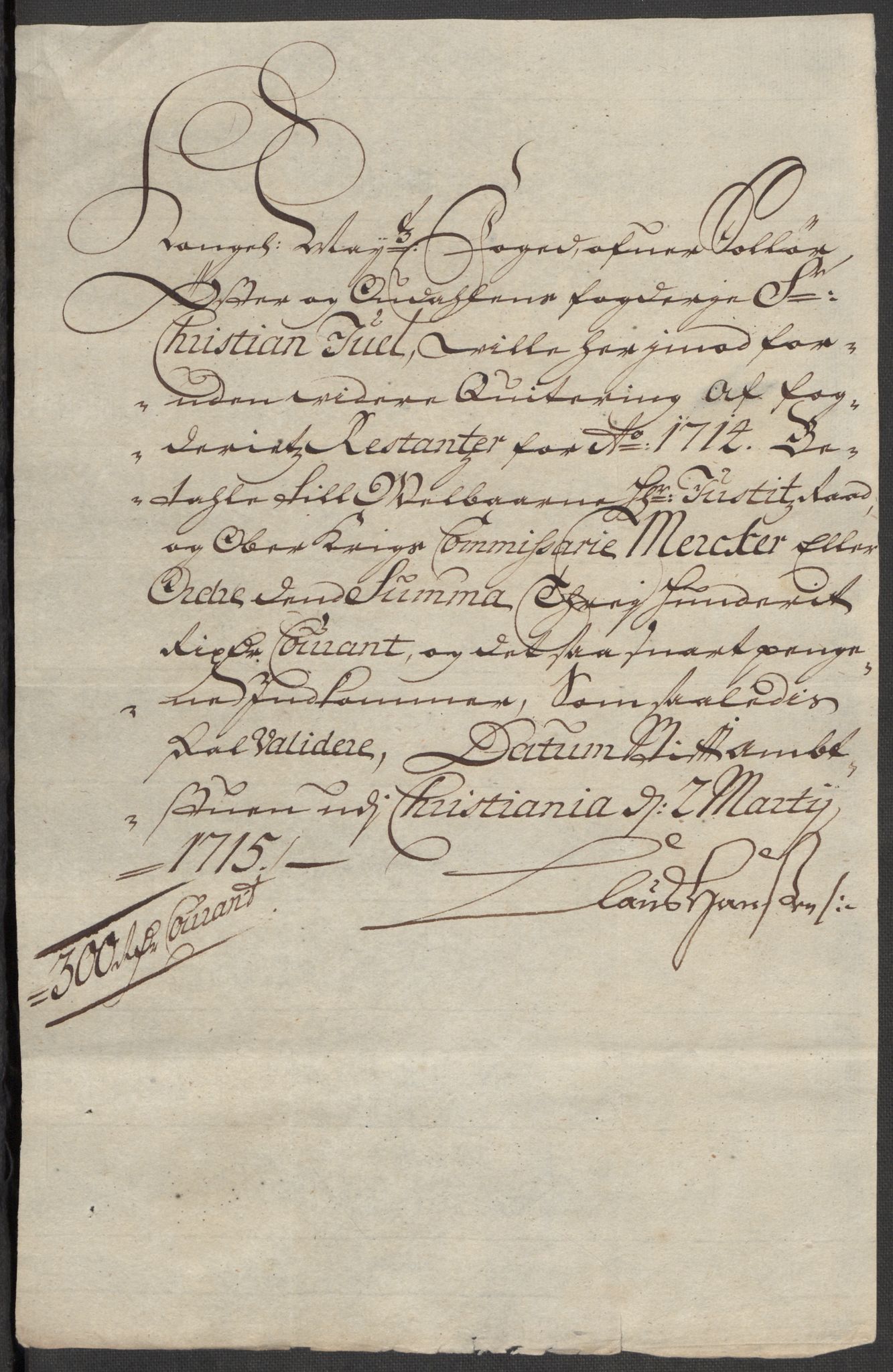 Rentekammeret inntil 1814, Reviderte regnskaper, Fogderegnskap, AV/RA-EA-4092/R13/L0853: Fogderegnskap Solør, Odal og Østerdal, 1715, s. 371